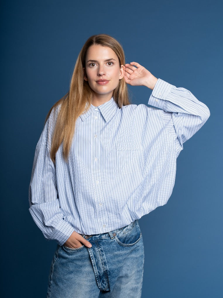 THE SHIRT PROJECT Blusen Blue_Stripes
