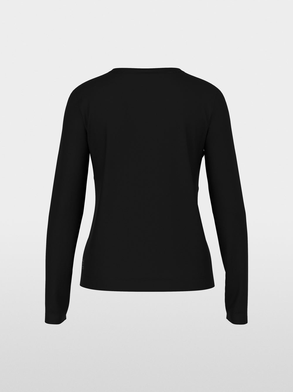 Longsleeve aus Rippstrick