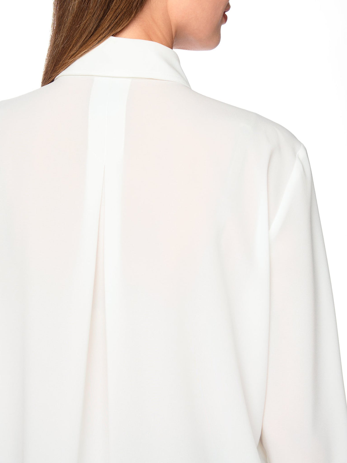 Bluse mit halber Knopfleiste