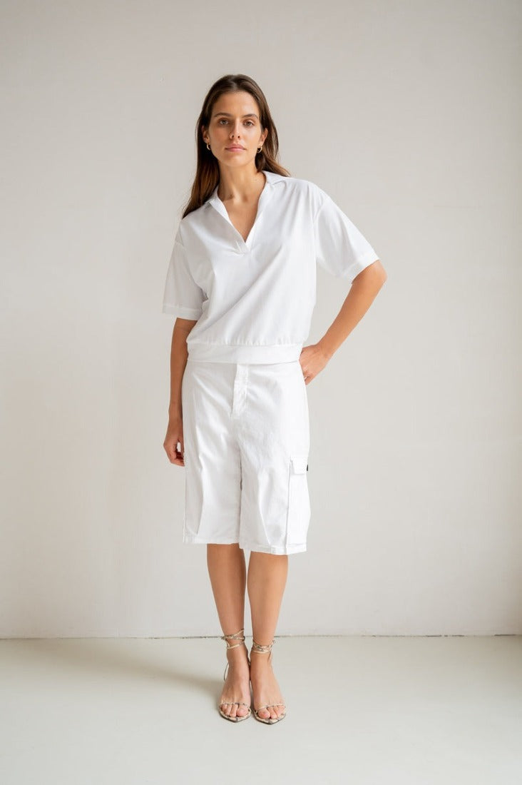 Penn & Ink Polos White