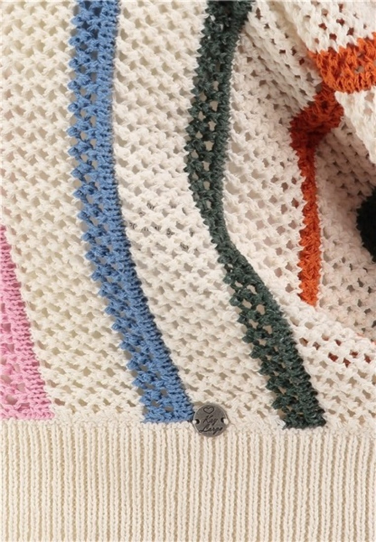 Key Largo Strickpullover Ecru