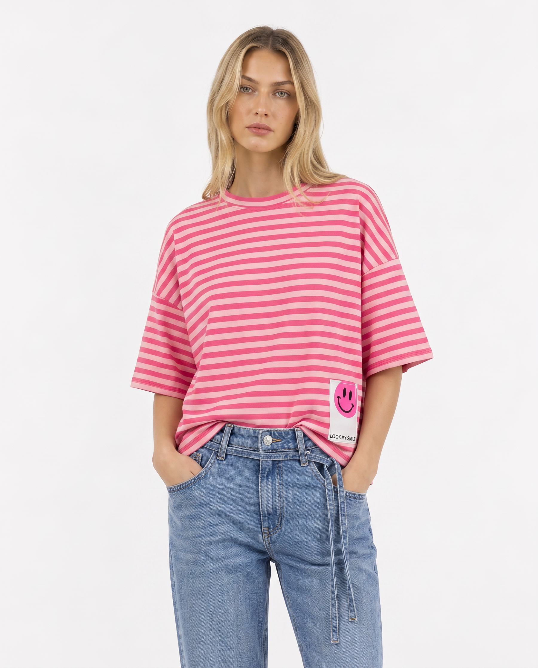 T-Shirt mit Smiley