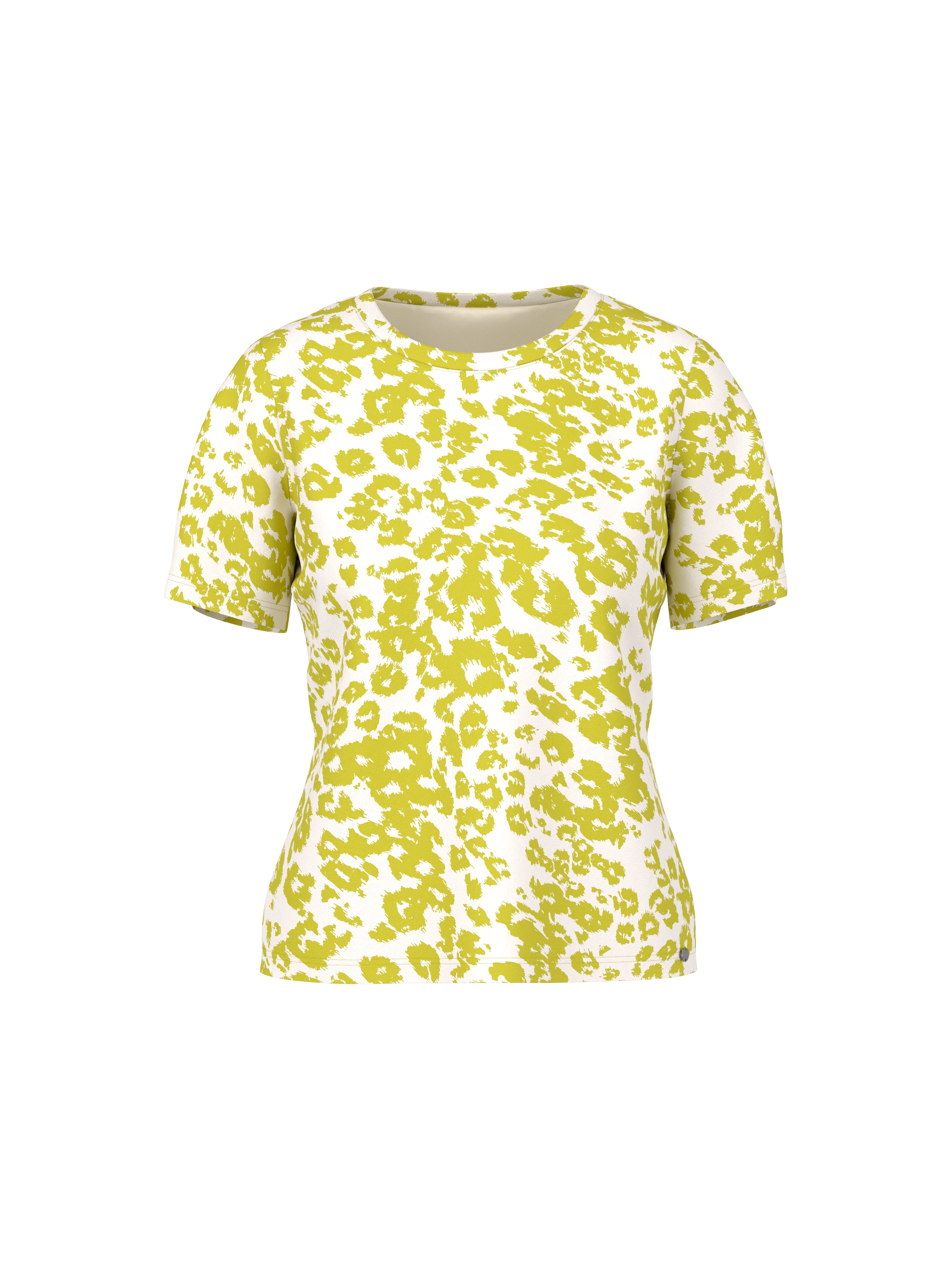 T-Shirt mit Leo-Print