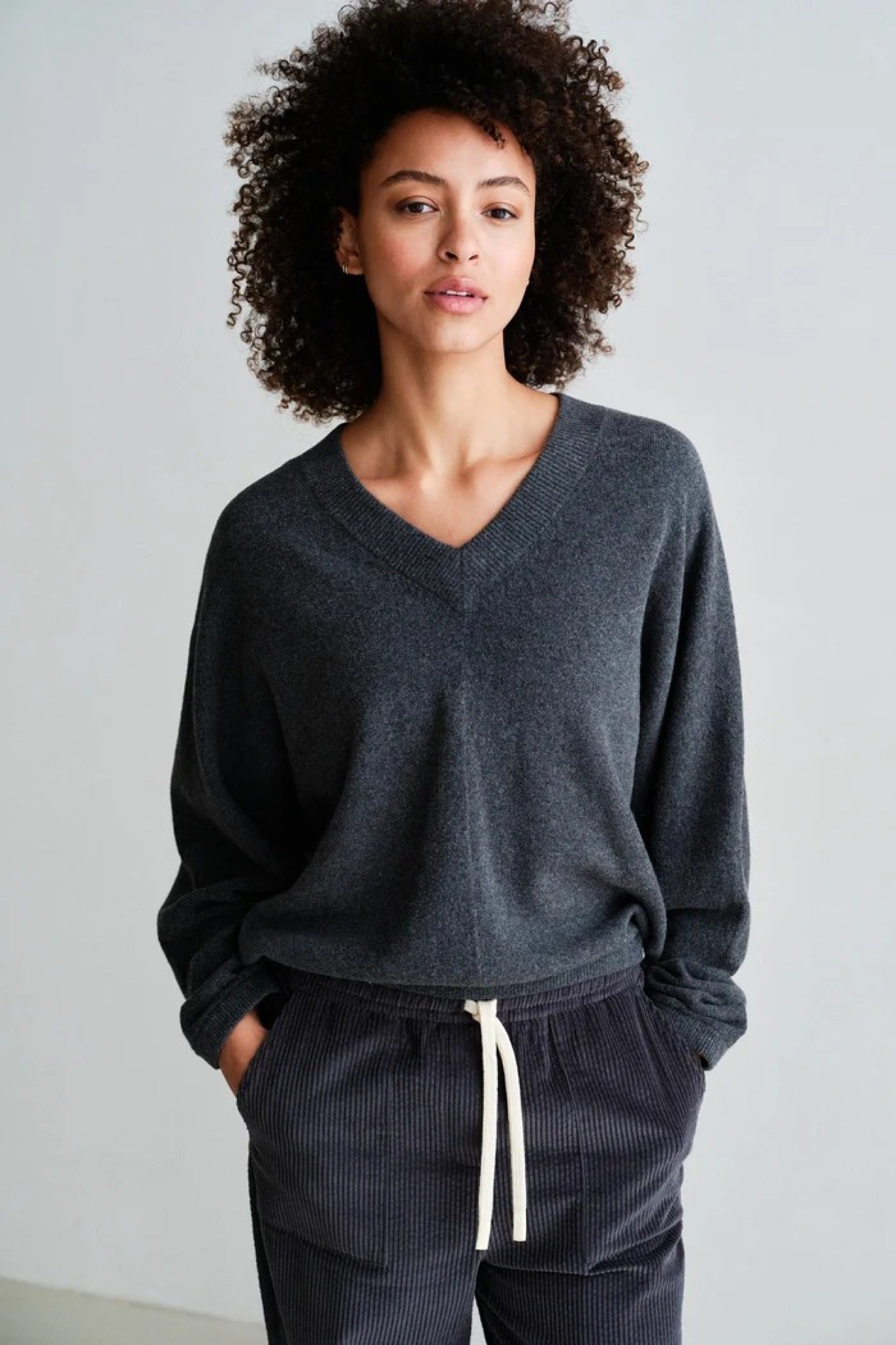 Zeitloser Strickpullover
