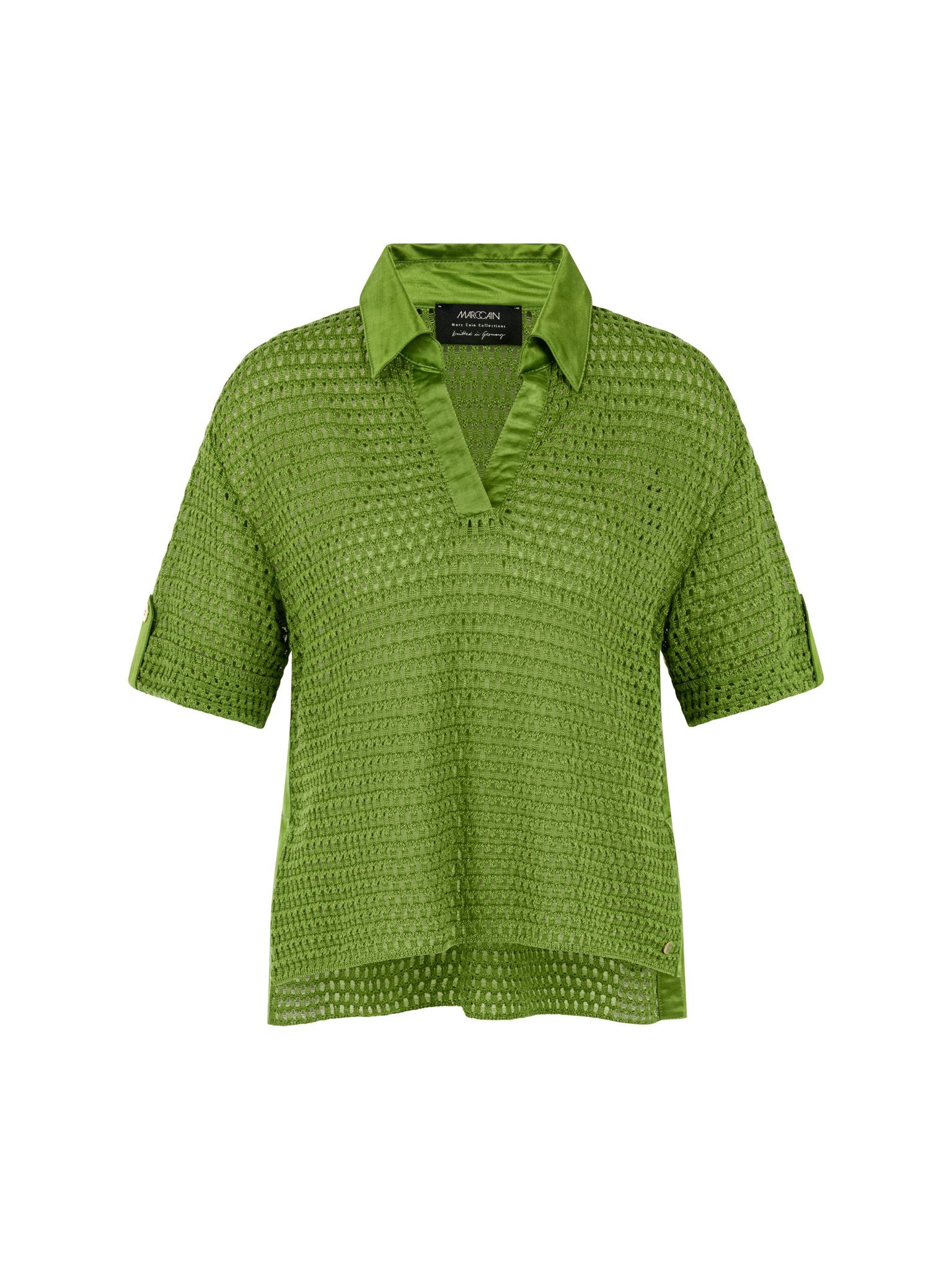 MarcCain Collections Strickpullover Garden Green