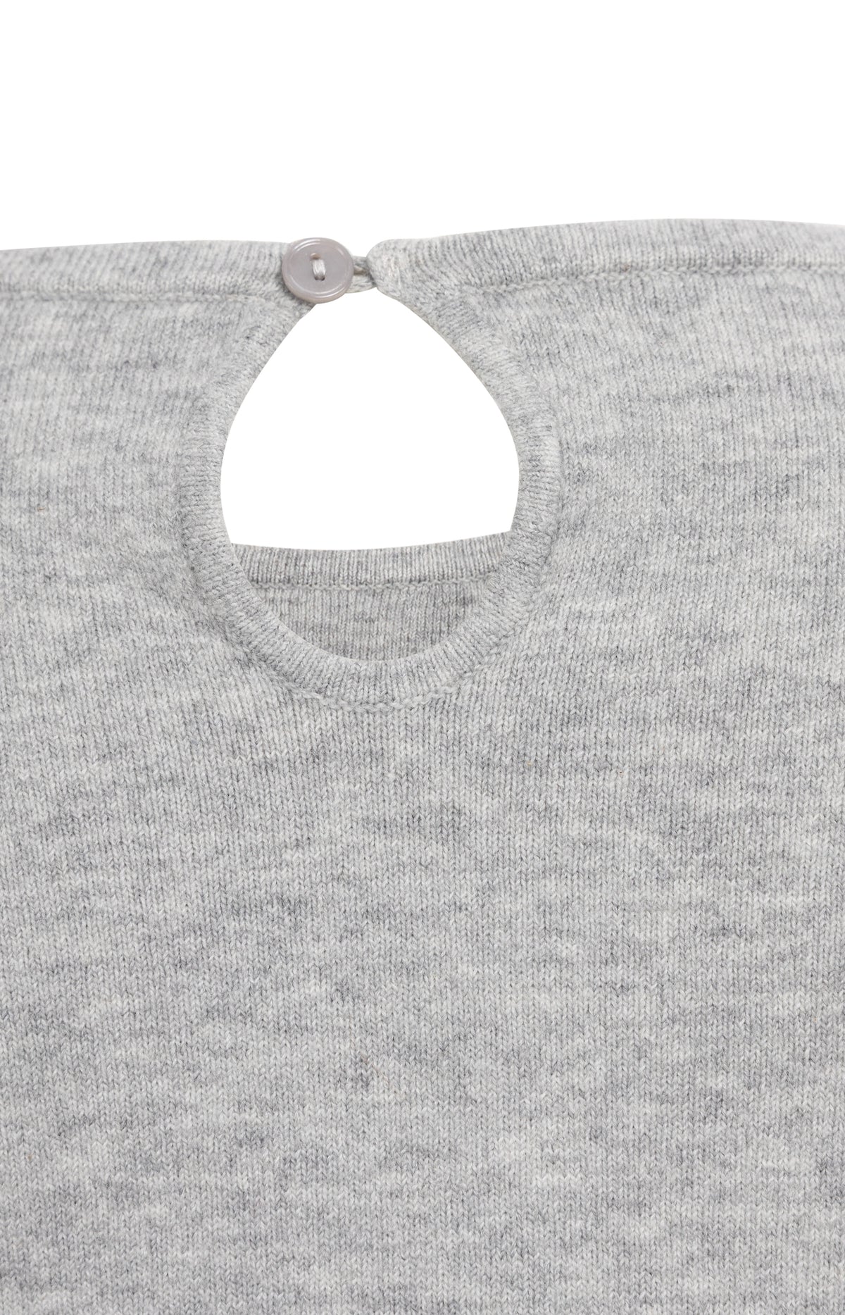 Feinstrick-Pullover mit Rüschenborten