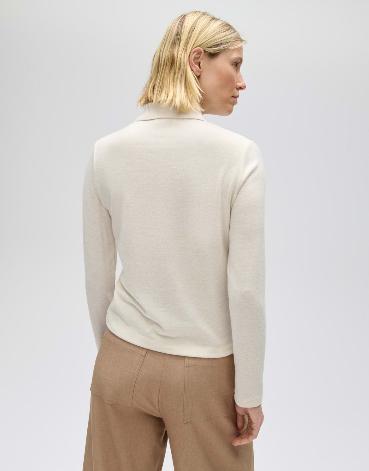 Langarm Poloshirt  Sugimi