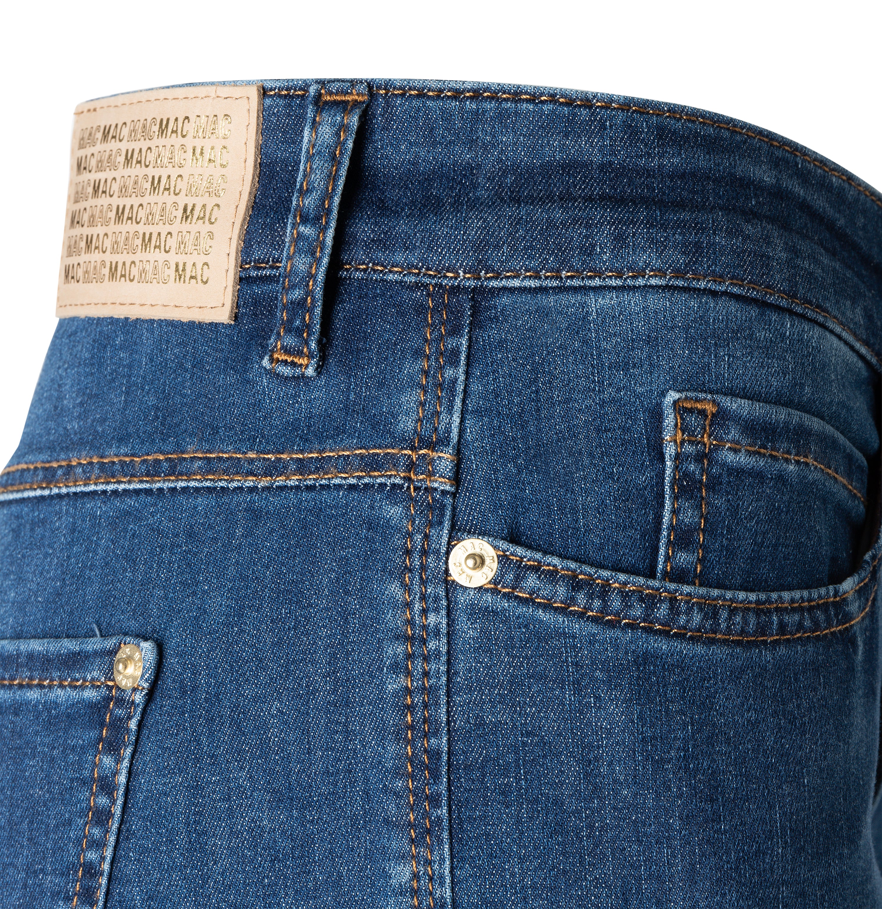 MAC Wide Leg Fashion Blue Washed