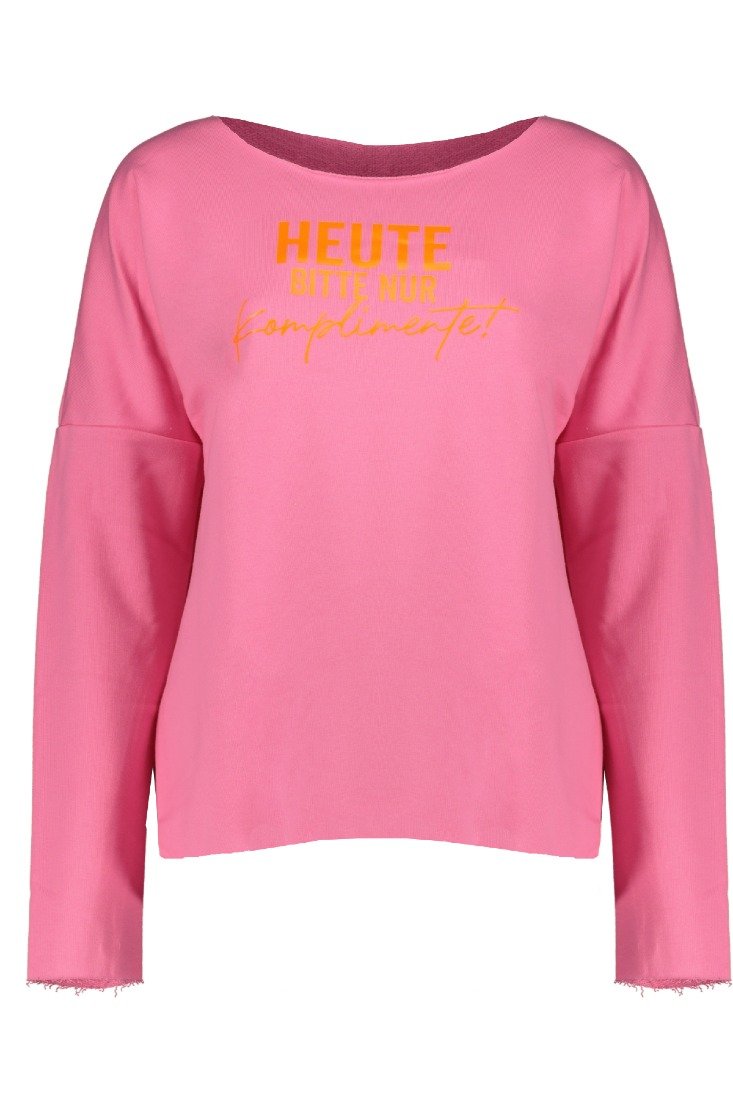 be famous Sweatshirts Candy Rose - Fluo Orange