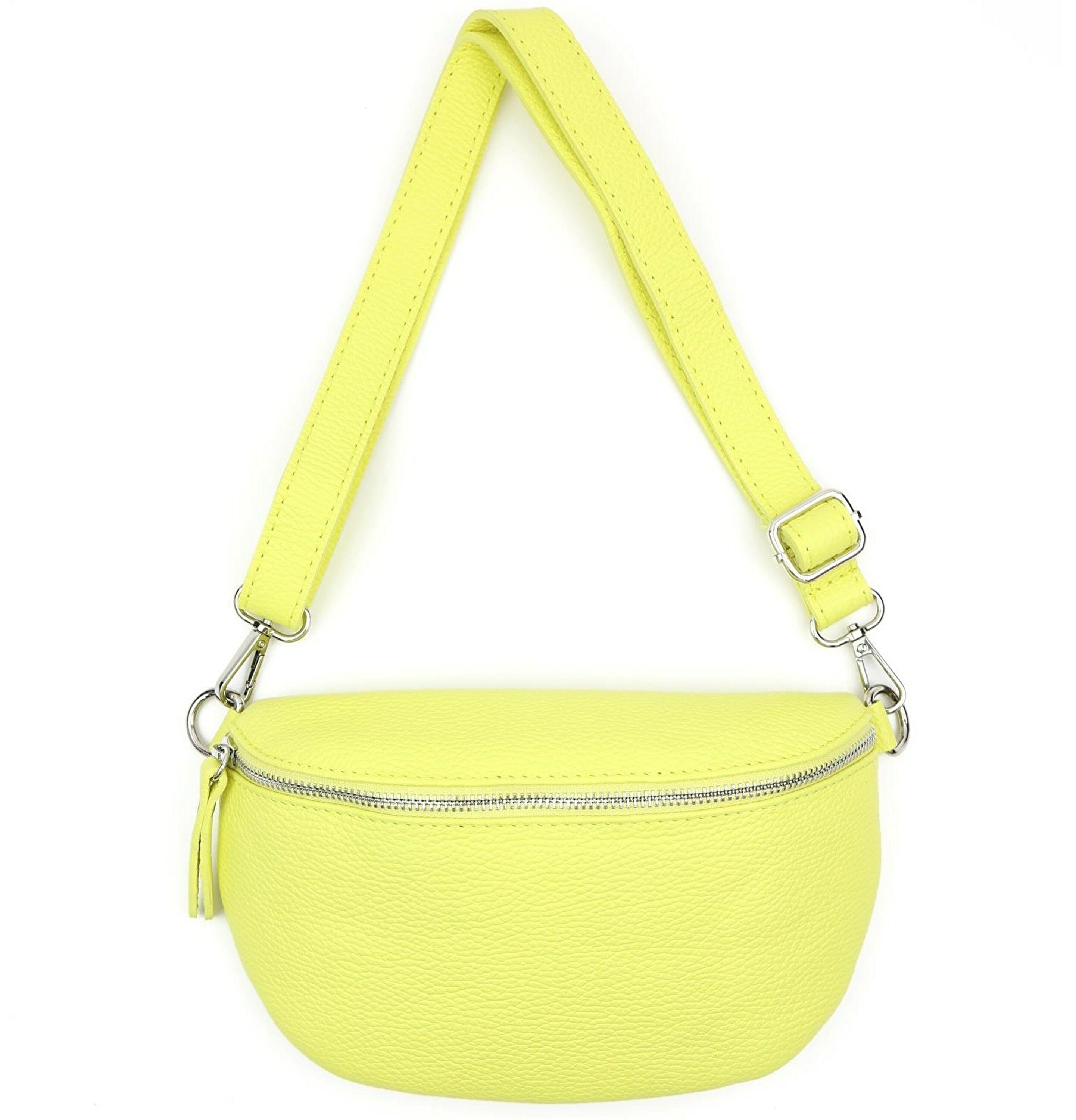 Goose Flash Taschen  Limegelb/Silber