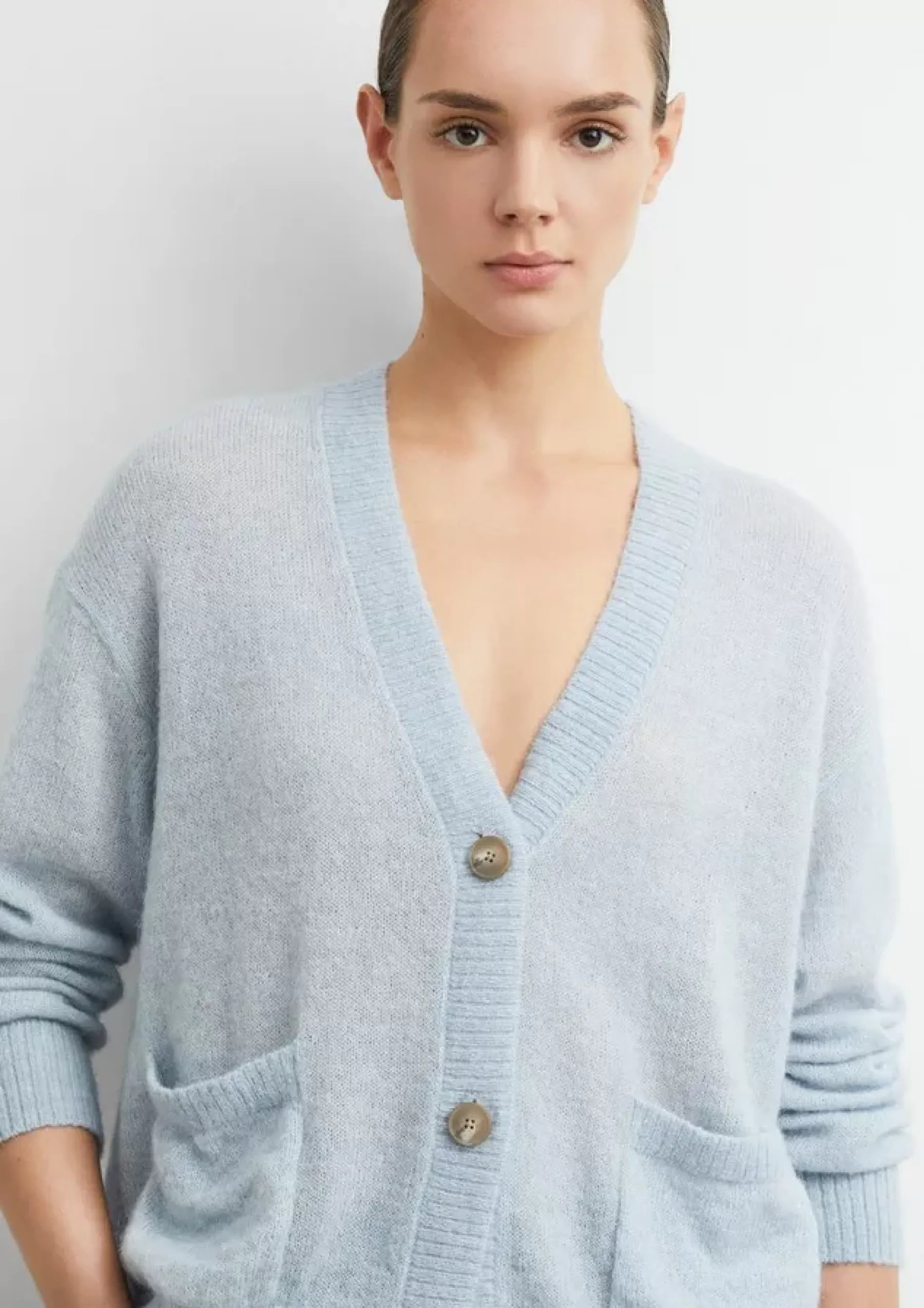 Weiche Strickjacke