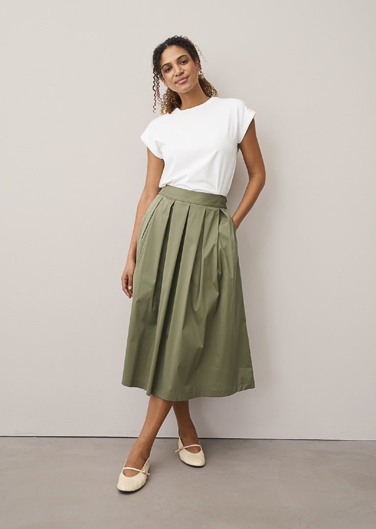 0039 Italy Röcke Oil-Green