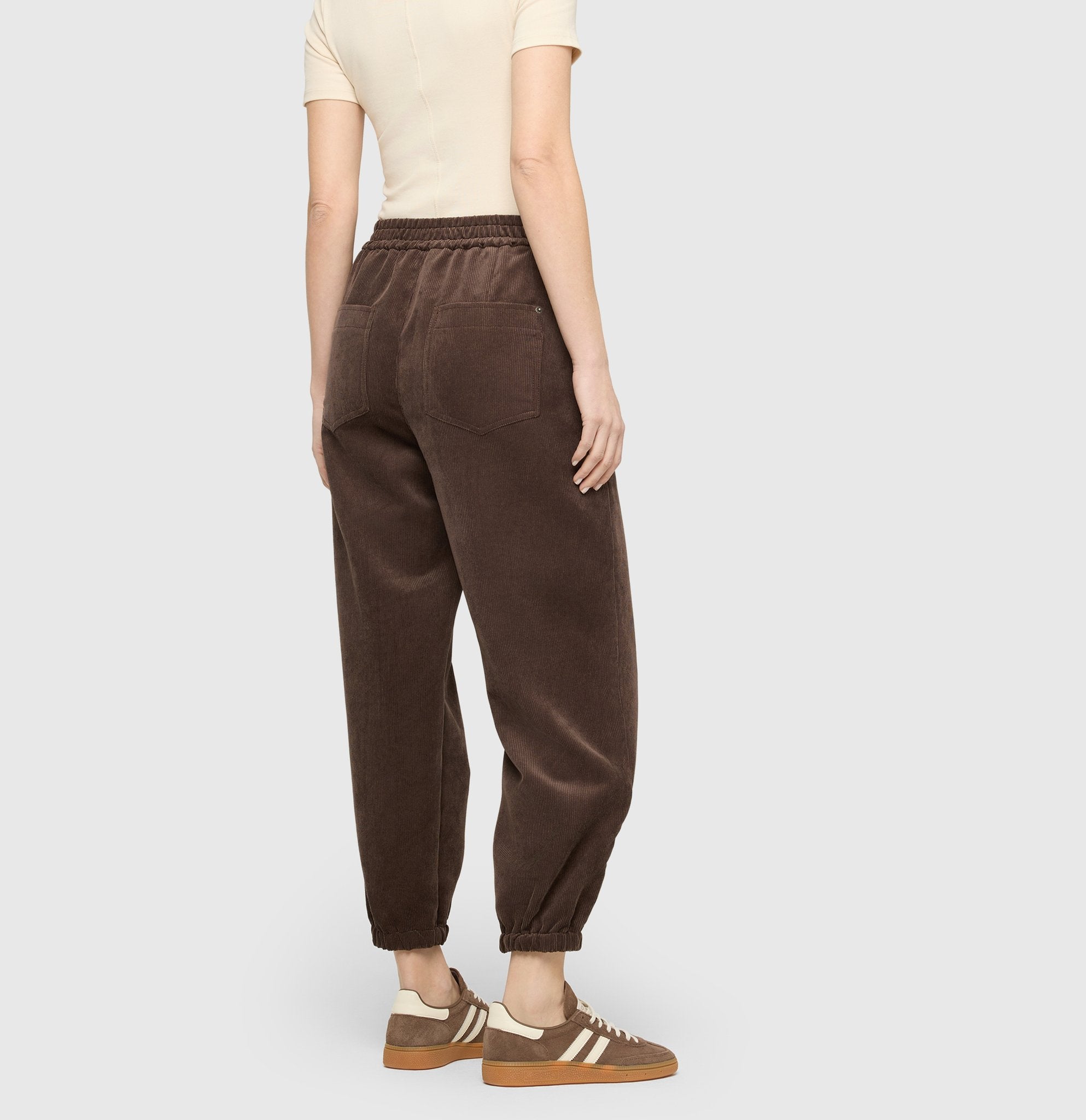 Hose TILDA in Velours-Optik