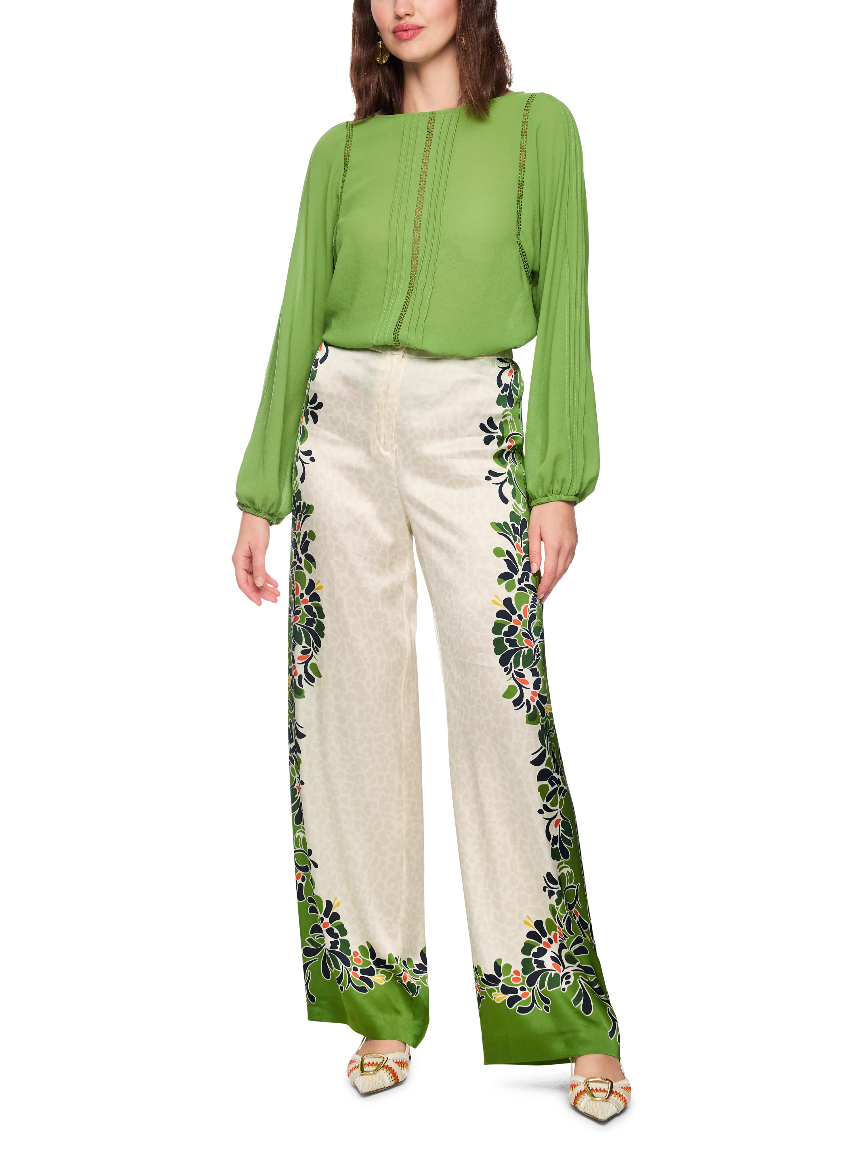 MarcCain Collections Hosen Bright Ecru