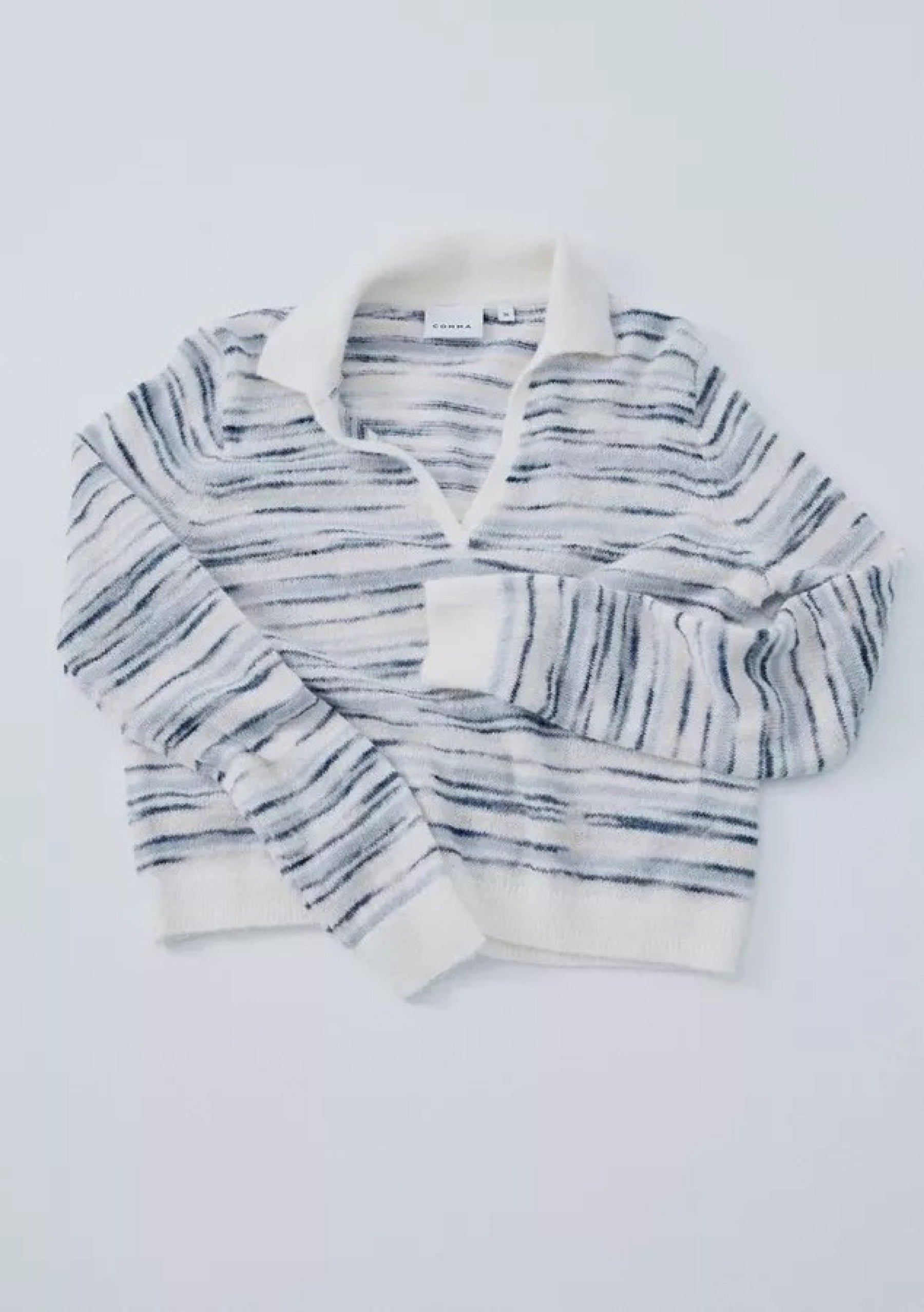 Comma Strickpullover White