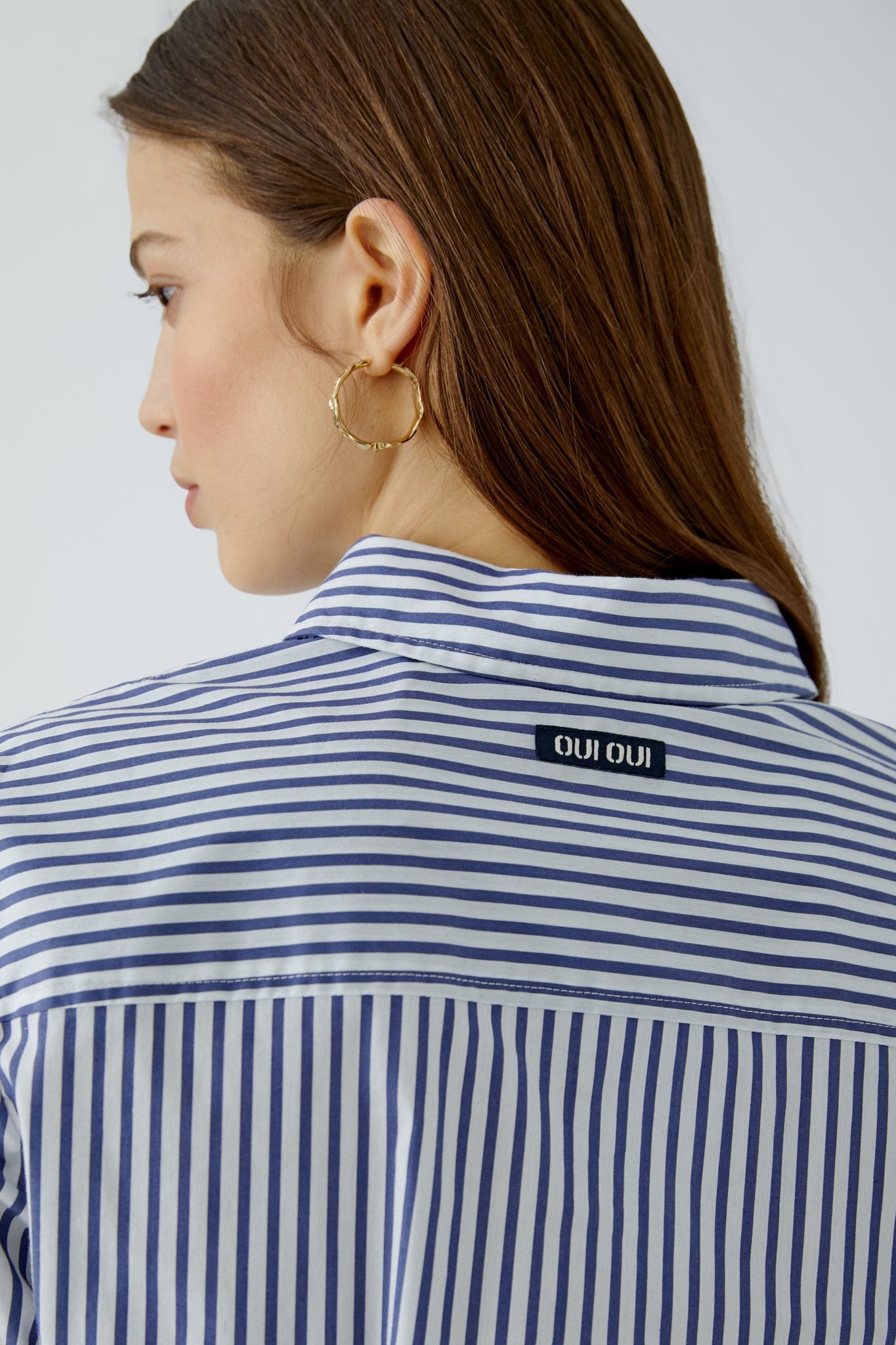 Bluse mit Volant