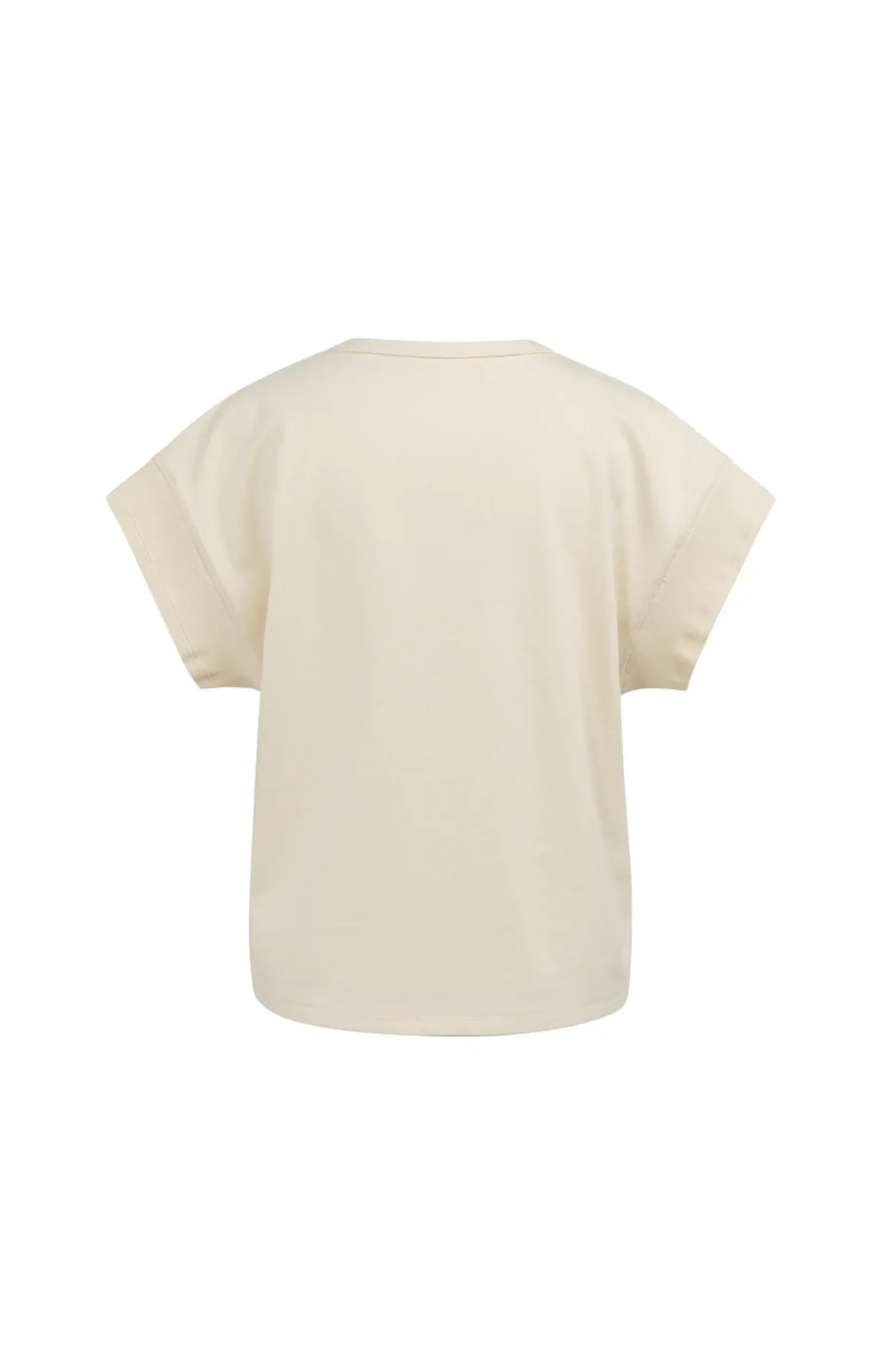 T-Shirt mit Zierbündchen