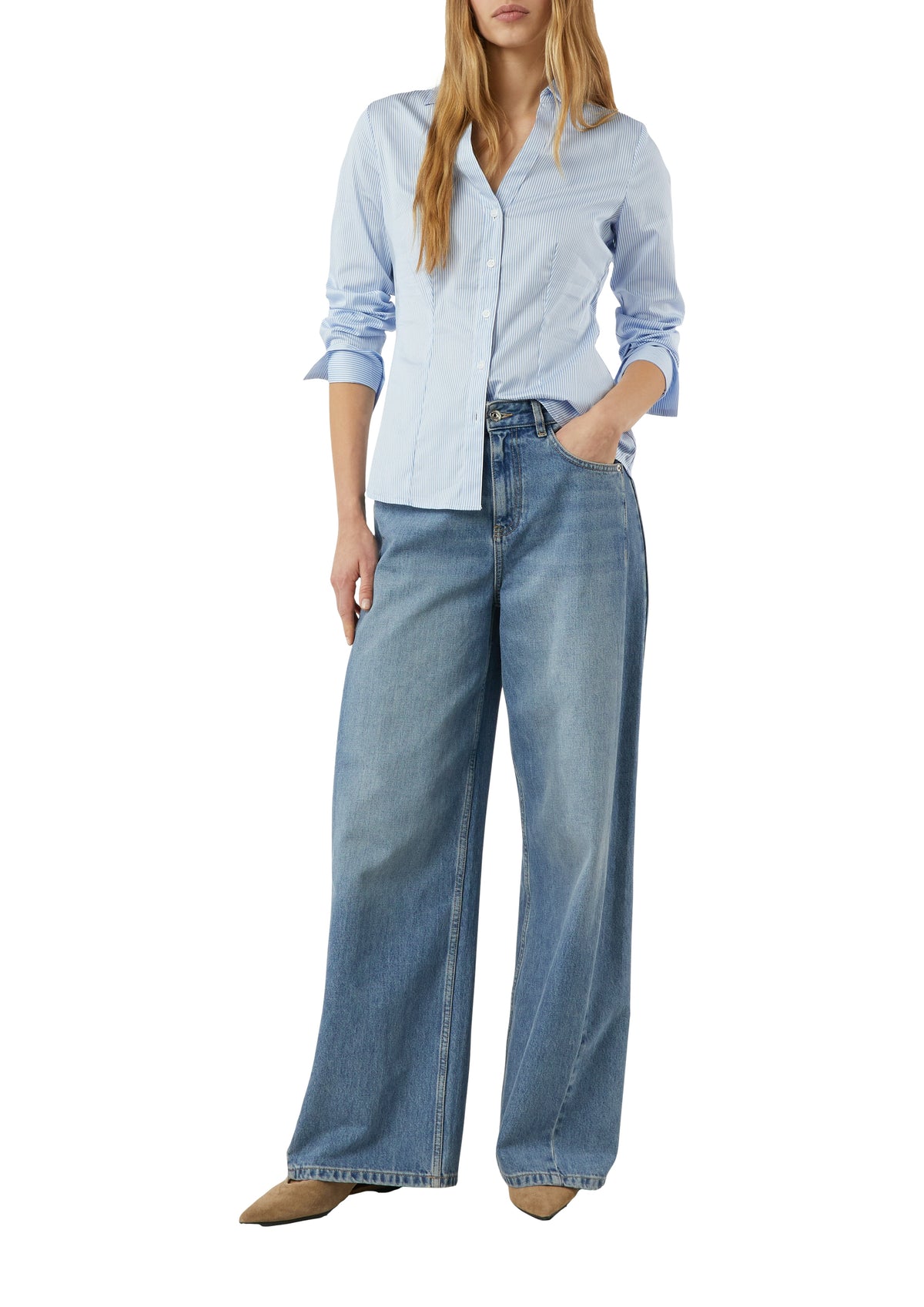 Comma Blouses Blue