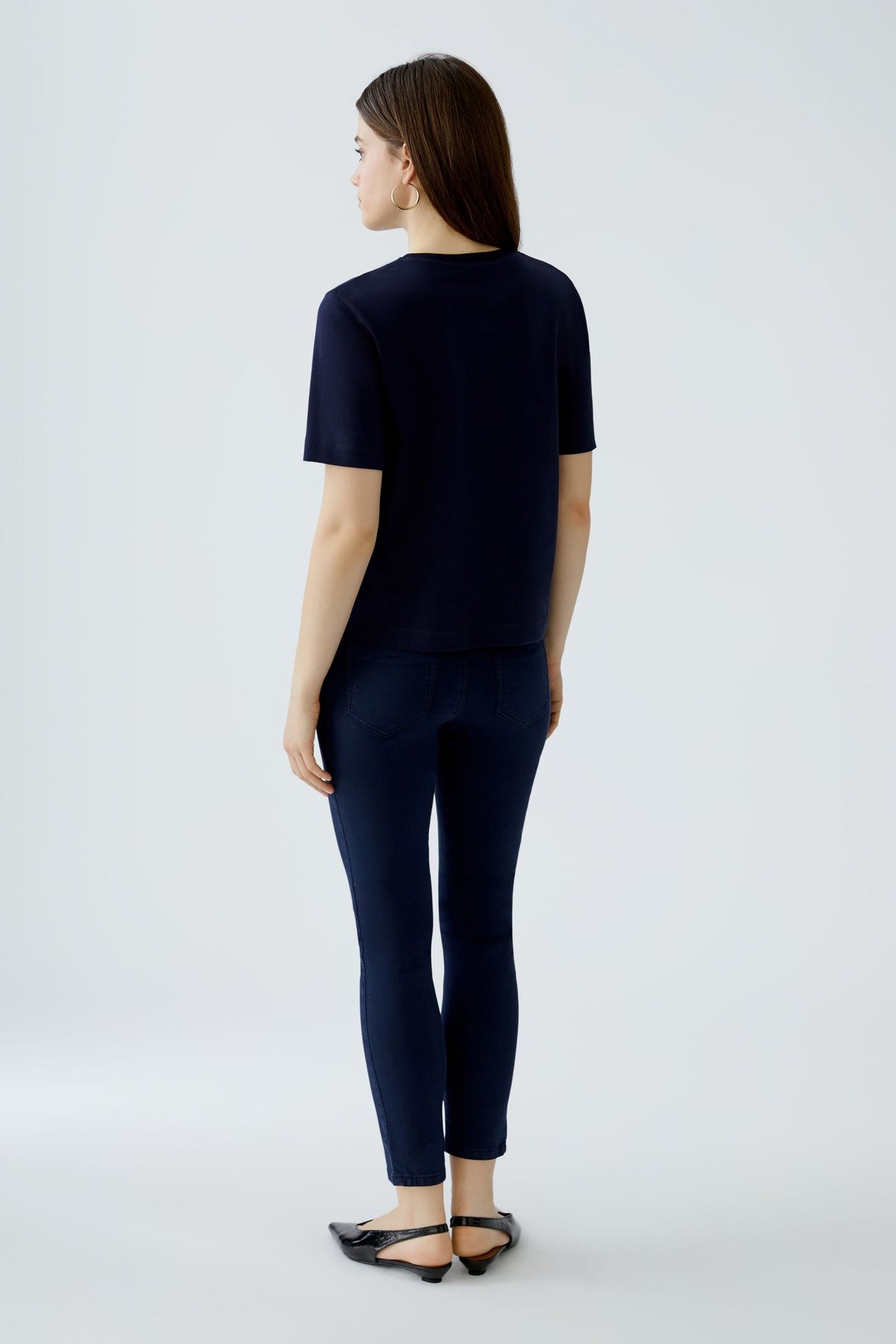Oui T-Shirts Darkblue