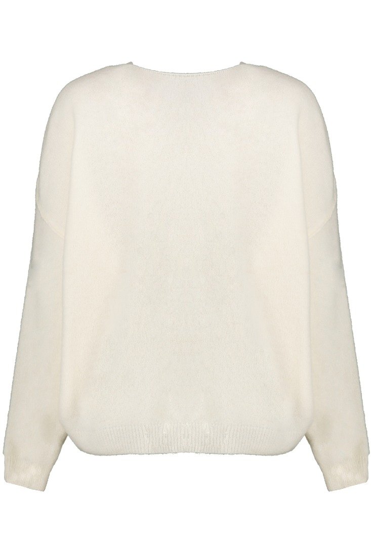 Goose Flash Strickpullover Offwhite