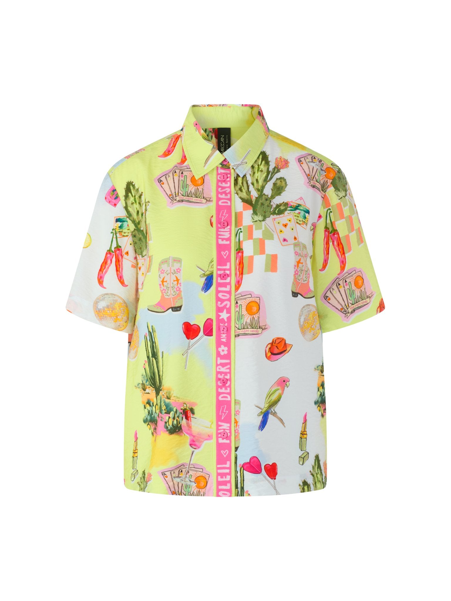 Bluse im Hemdstyle "Rethink Together"