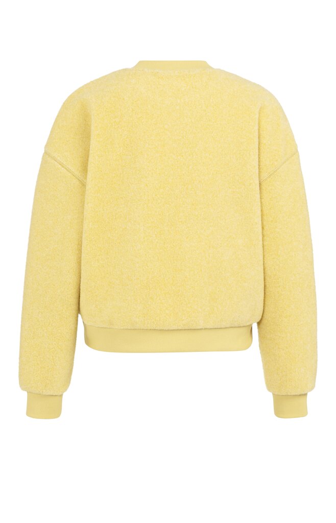 Yaya Sweatshirts Gedroogd Mos Groen Melange