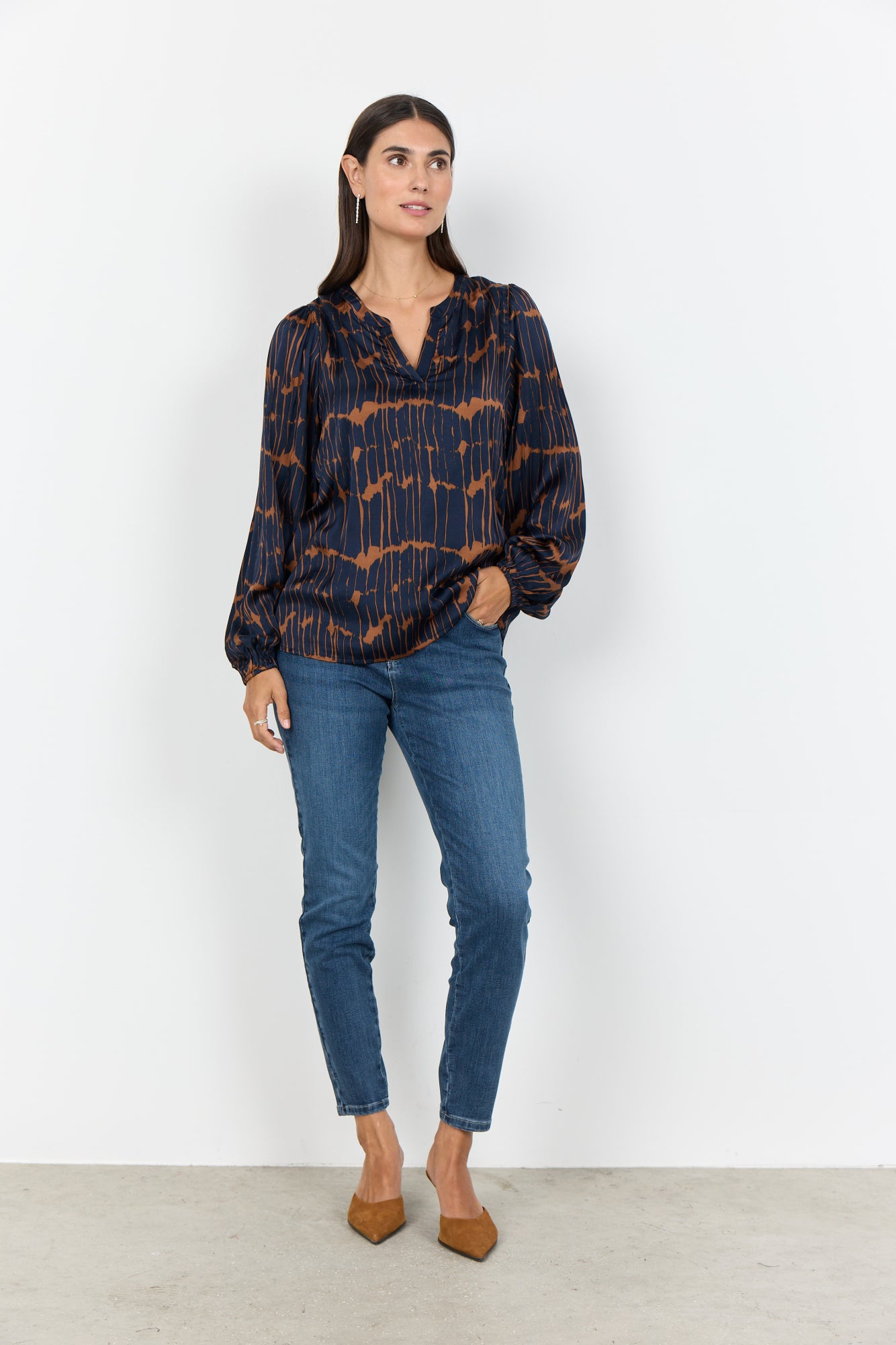 Soyaconcept Blusen Navy Blazer Combi