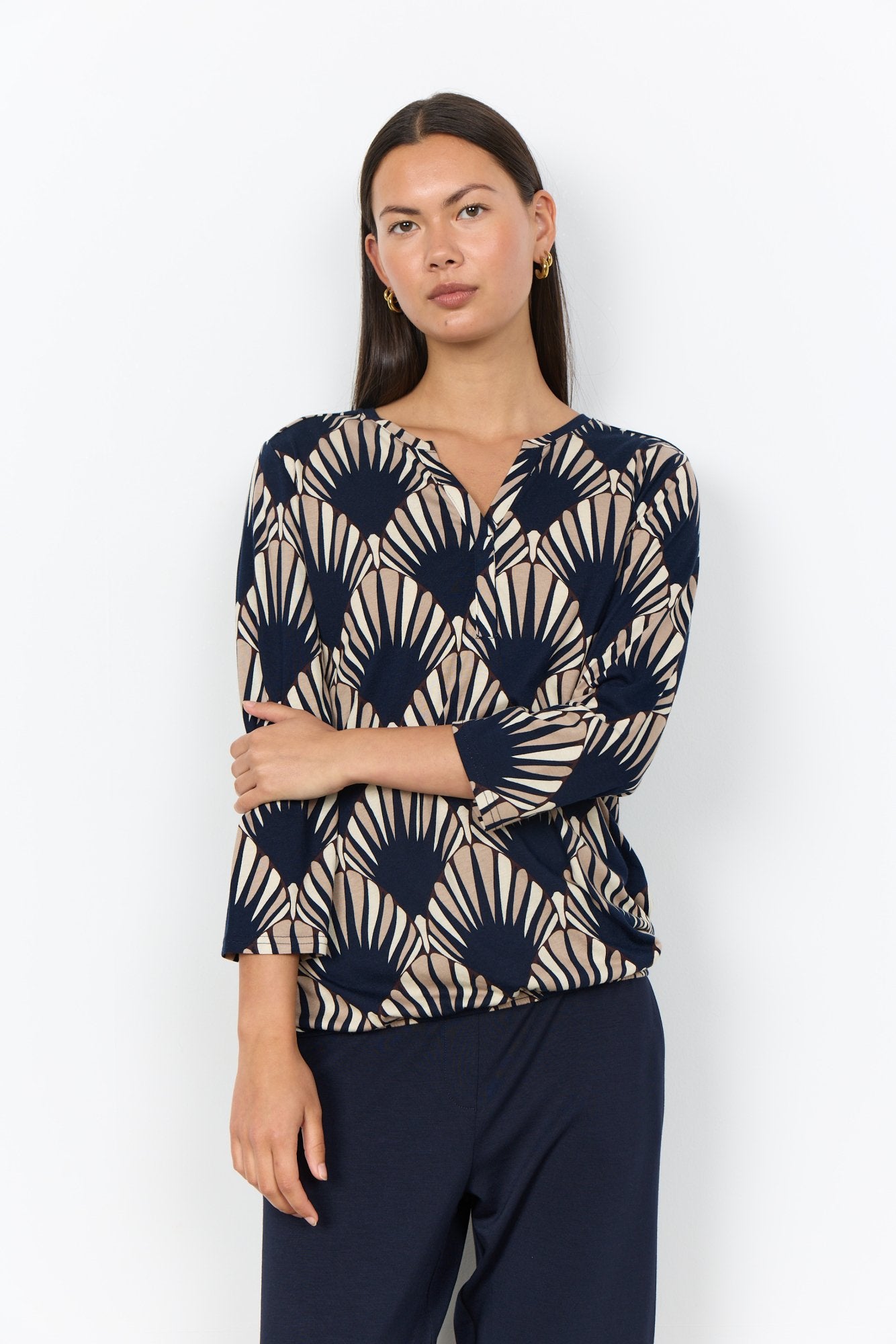Bluse SC-FELICITY AOP 555