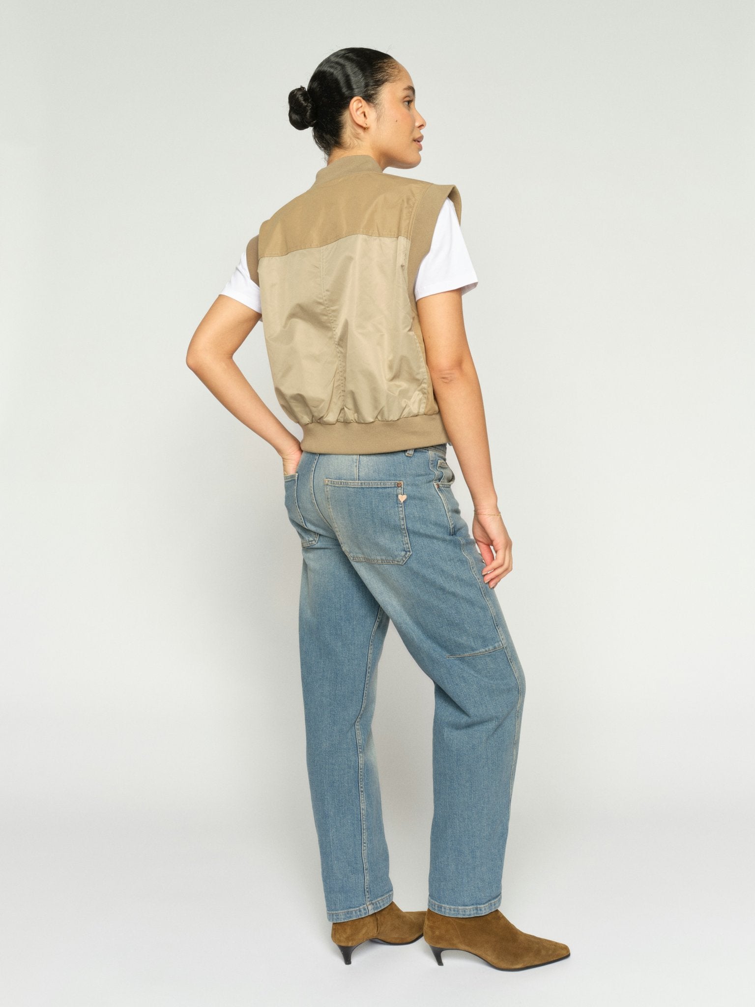 Mos Mosh Relaxed Fit Vintage Blue
