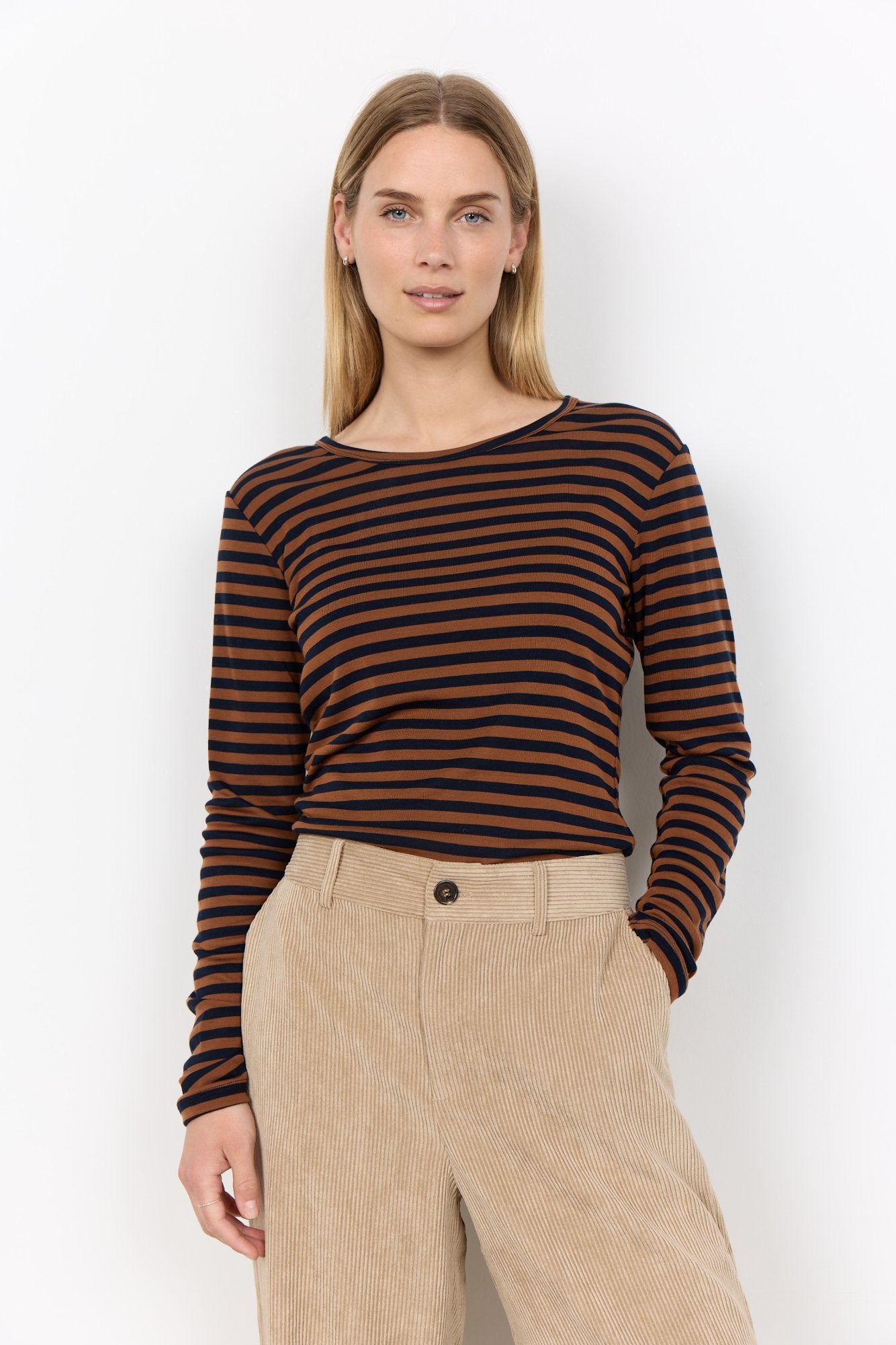 Longsleeve mit Streifen
