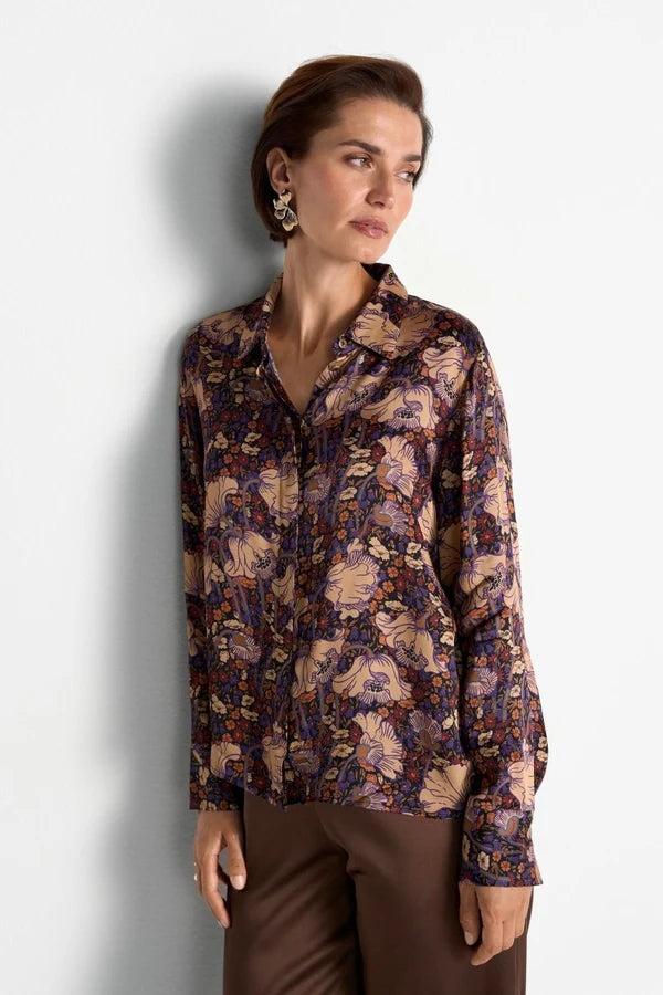 Bluse mit Blumenprint
