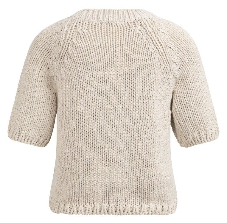 Yaya Strickpullover Kit Beige