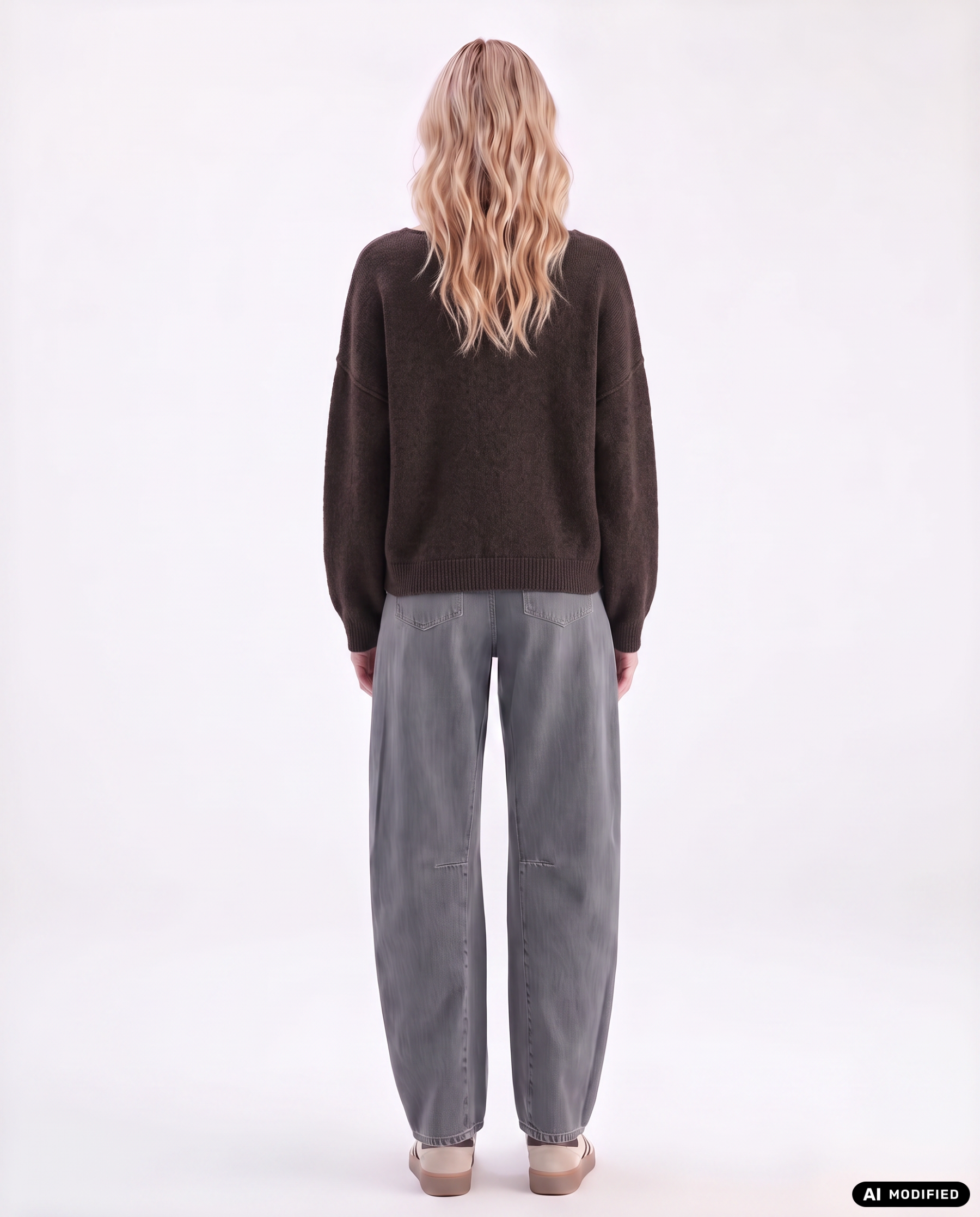 Strickpullover mit U-Boot-Ausschnitt