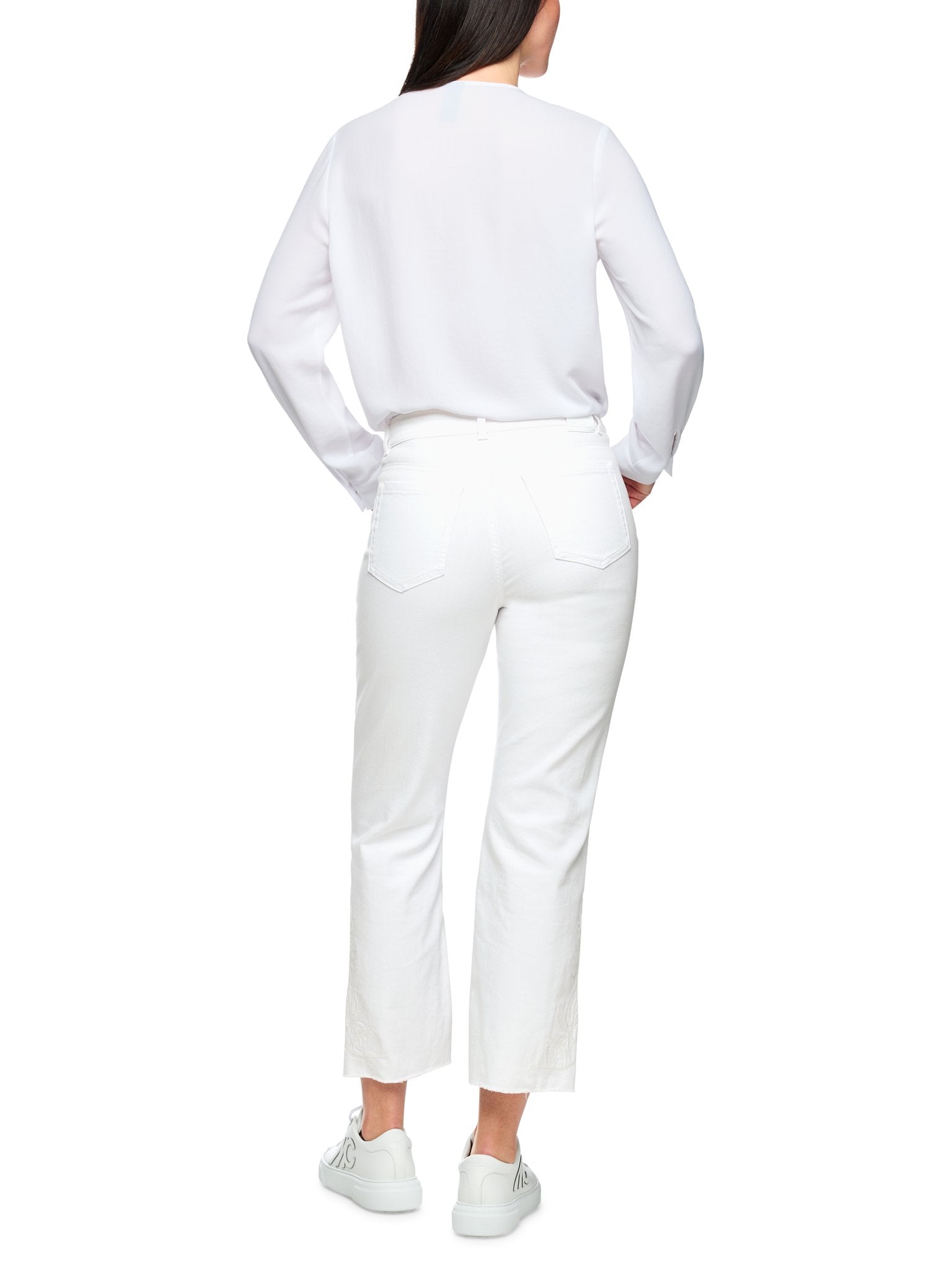 MarcCain Collections Flared Leg White