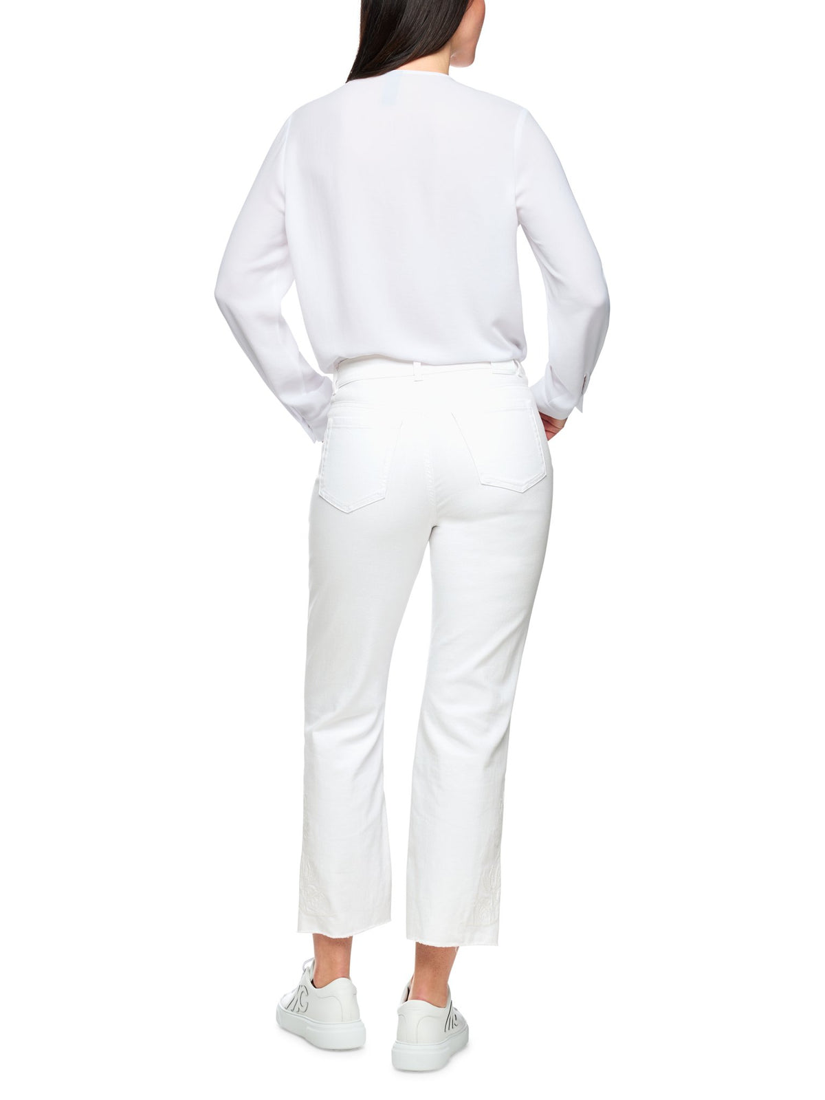 MarcCain Collections Flared Leg White