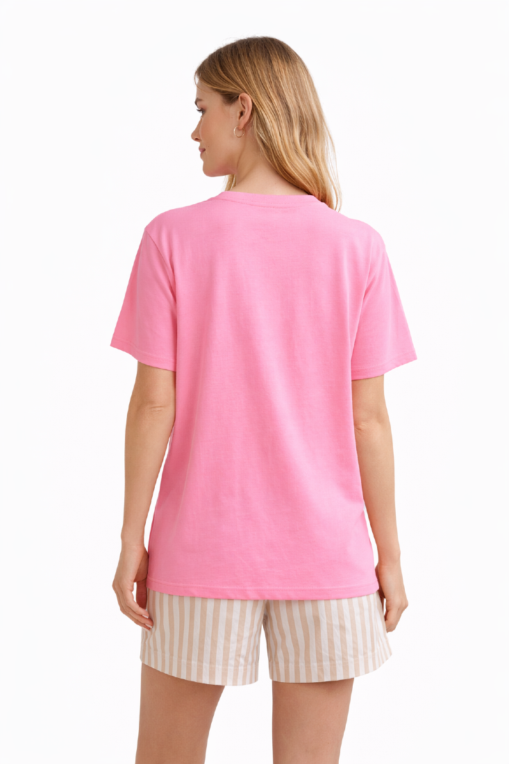 Goose Flash T-Shirts Pink/Orange