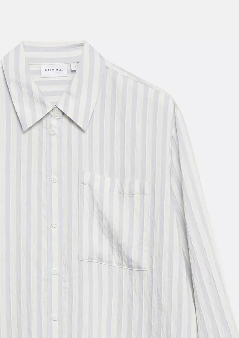 Bluse mit Streifen