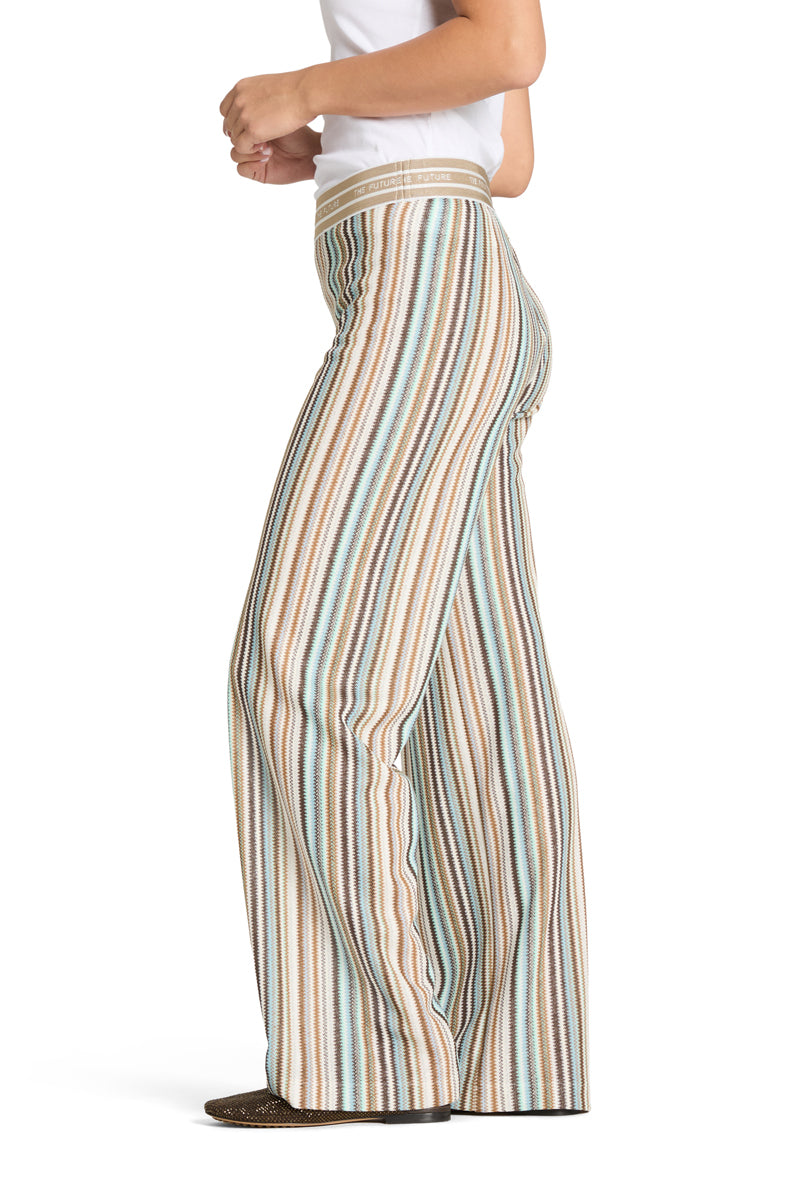 Cambio Hosen Fancy Aqua/Coffe/Cream