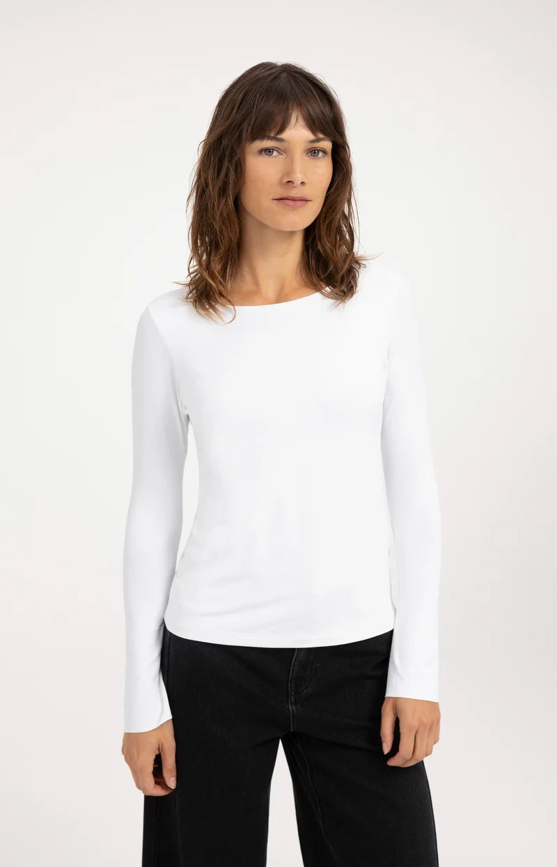 Longsleeve mit ausgestellten Ärmeln