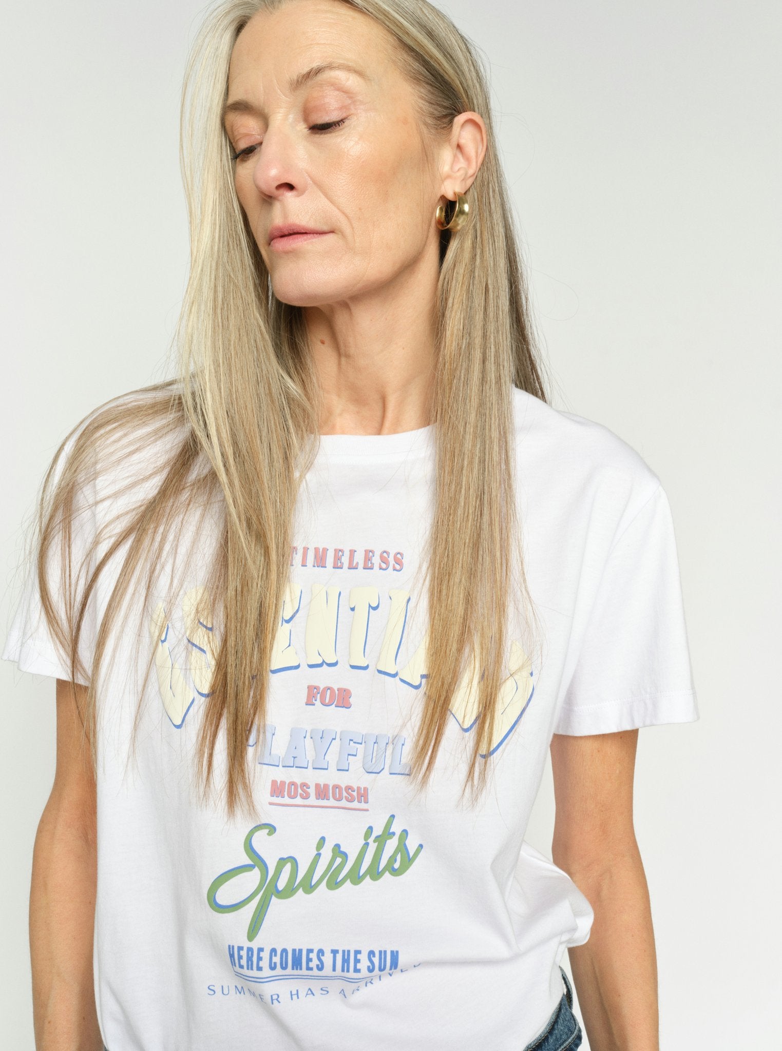 Mos Mosh T-Shirts White