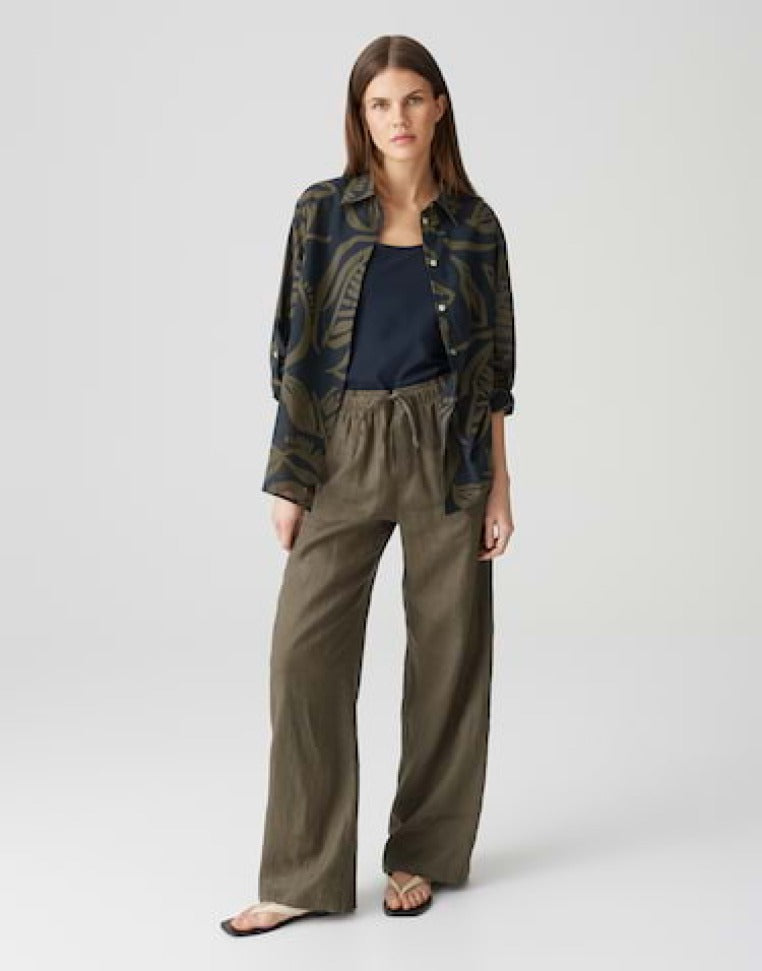 Opus Blusen Coal Blue