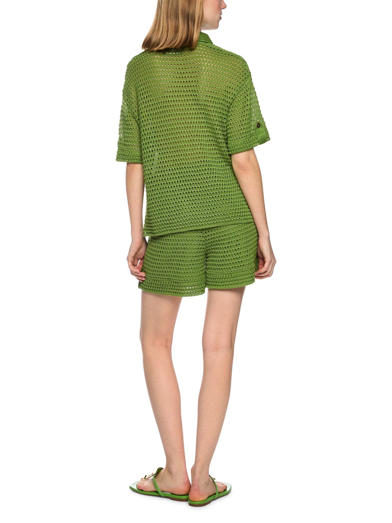 MarcCain Collections Strickpullover Garden Green