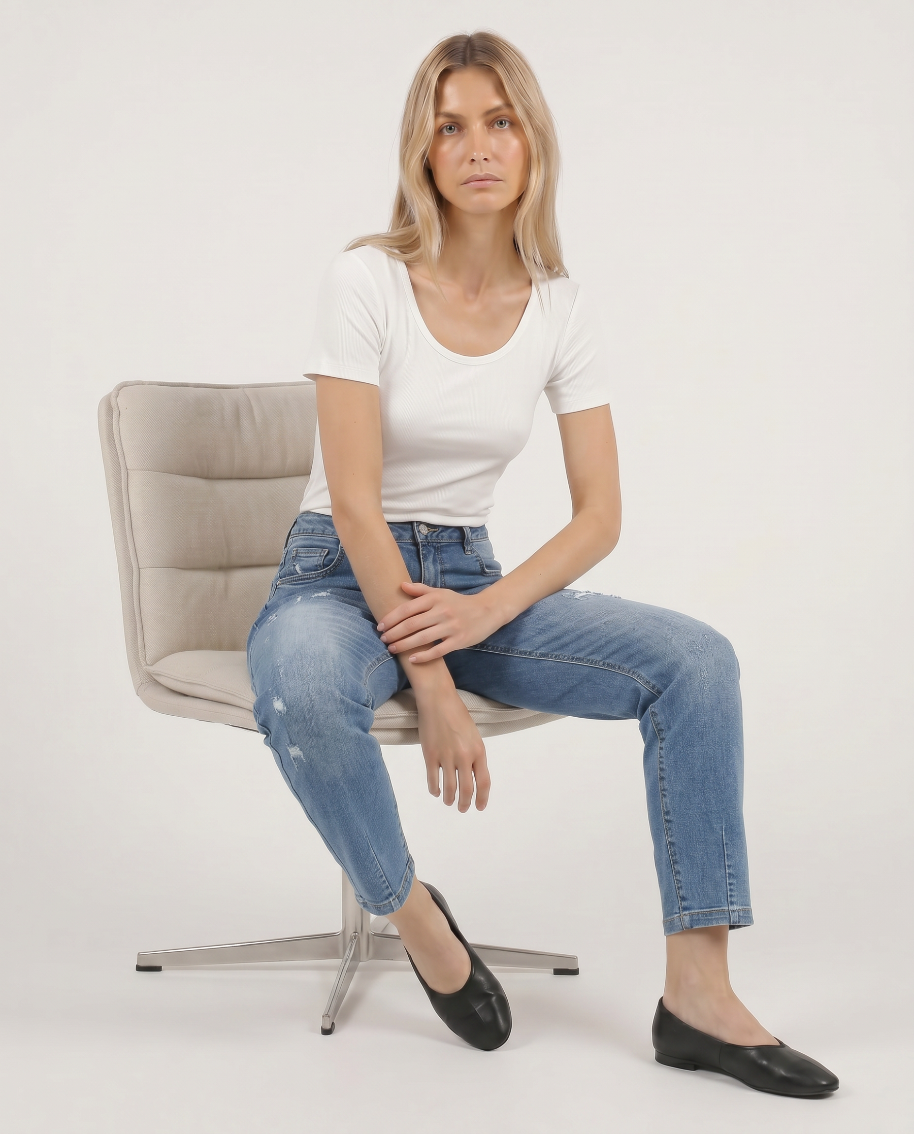 Jeanshose Ballon B