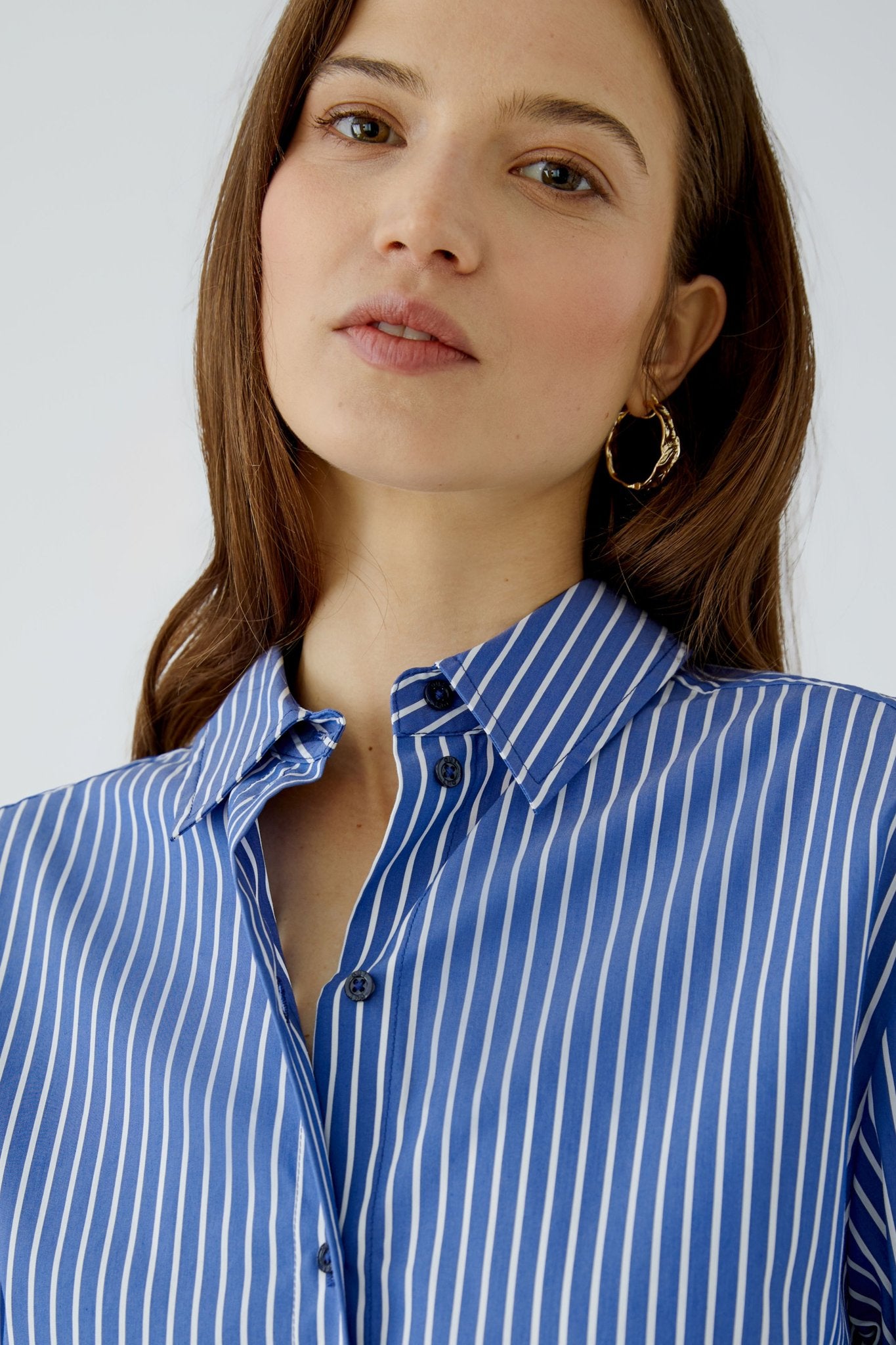 Bluse mit Streifen