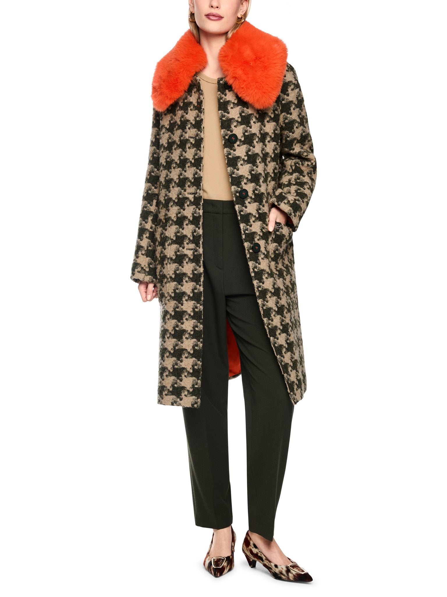 MarcCain Collections Mäntel Raffia Melange