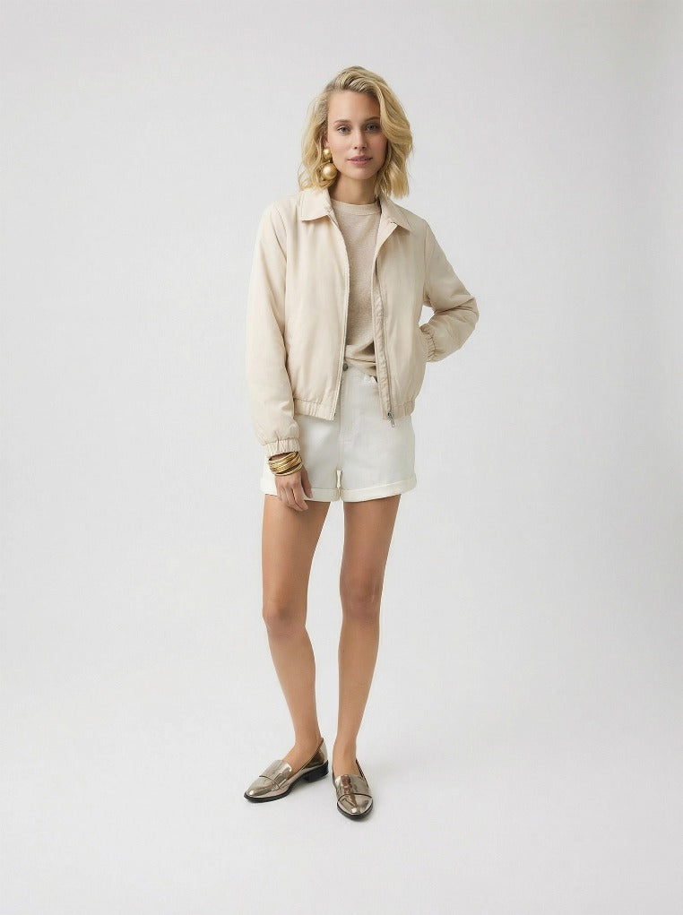 Covered Blouson Pumice Stone