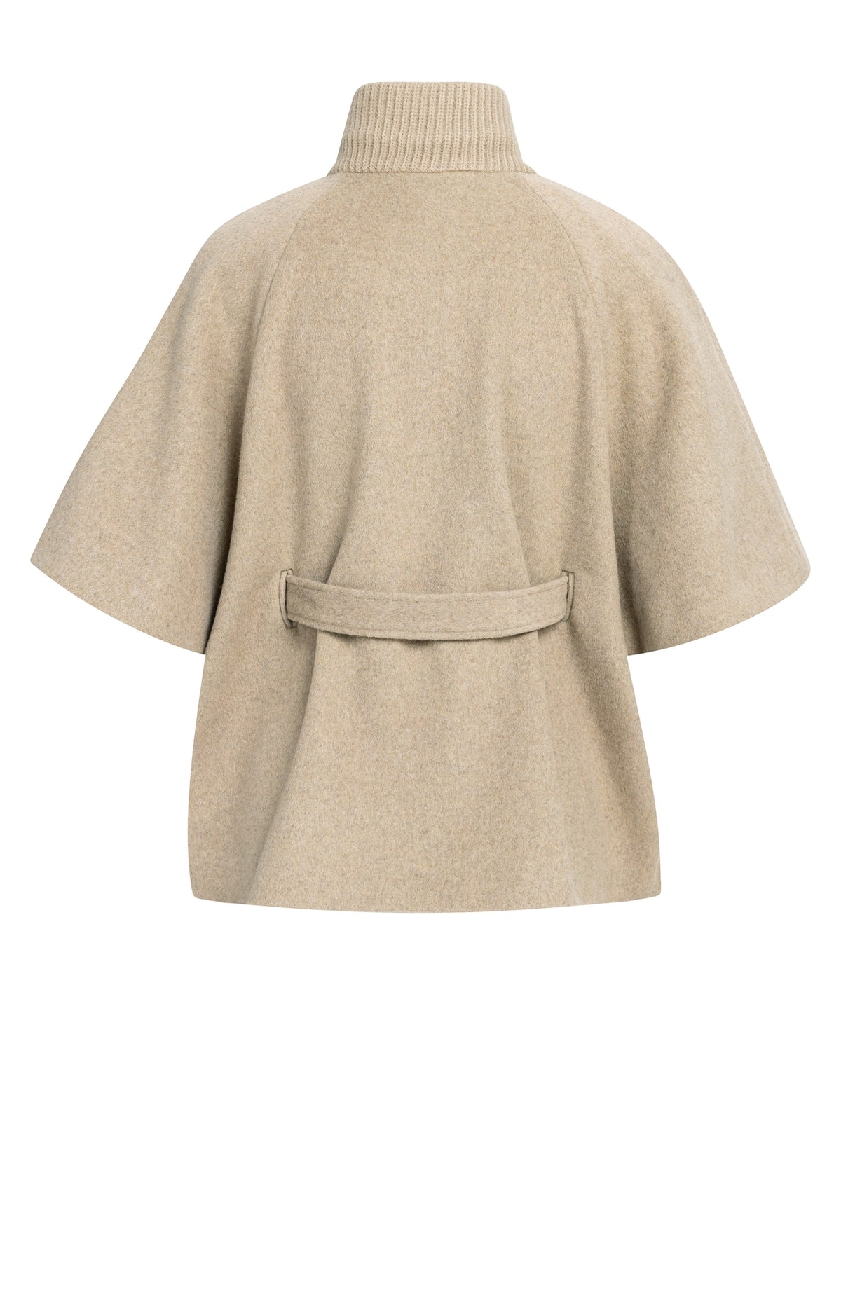 Ponchojacke mit Gürtel