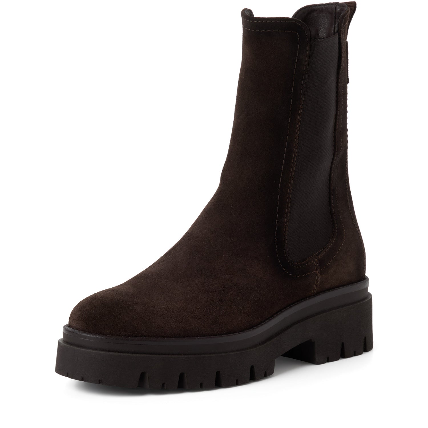 Chelsea Boot aus Veloursleder