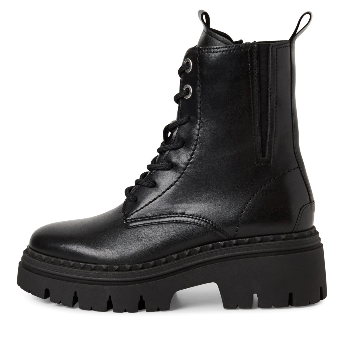 Tamaris Schuhe Black Leather