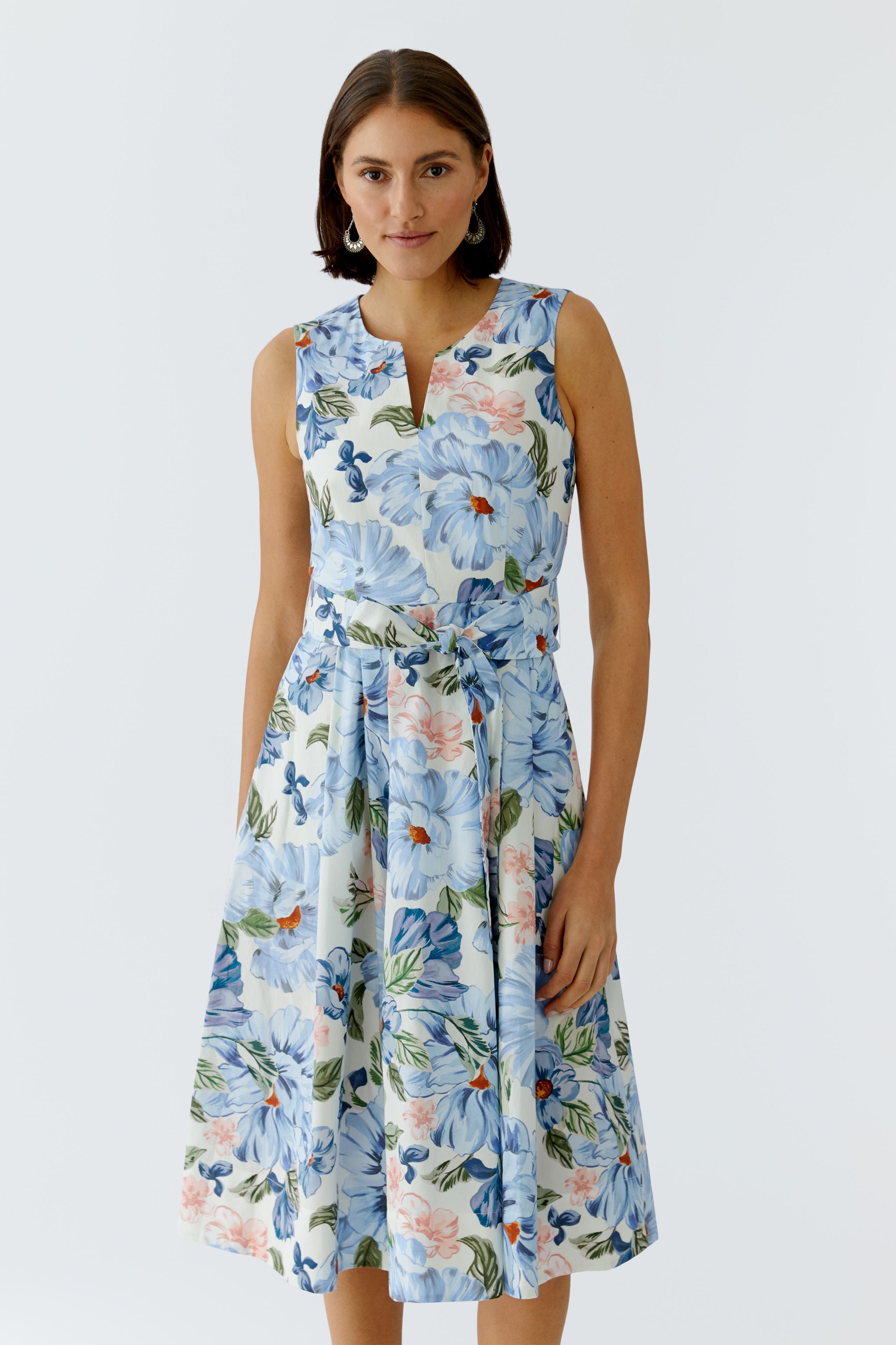 Kleid mit Blumendruck
